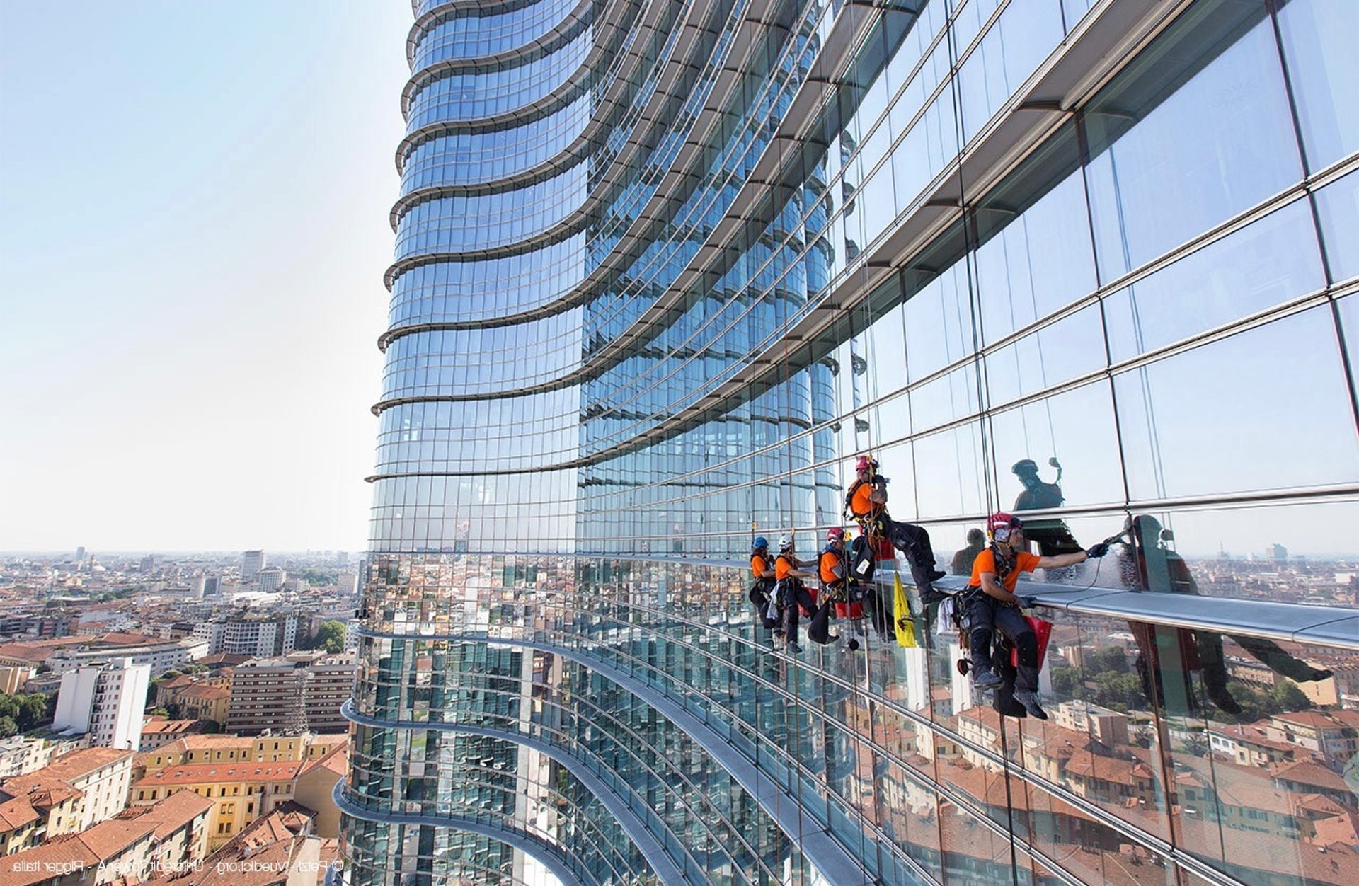 a close up of a bunch of carabines and hooks