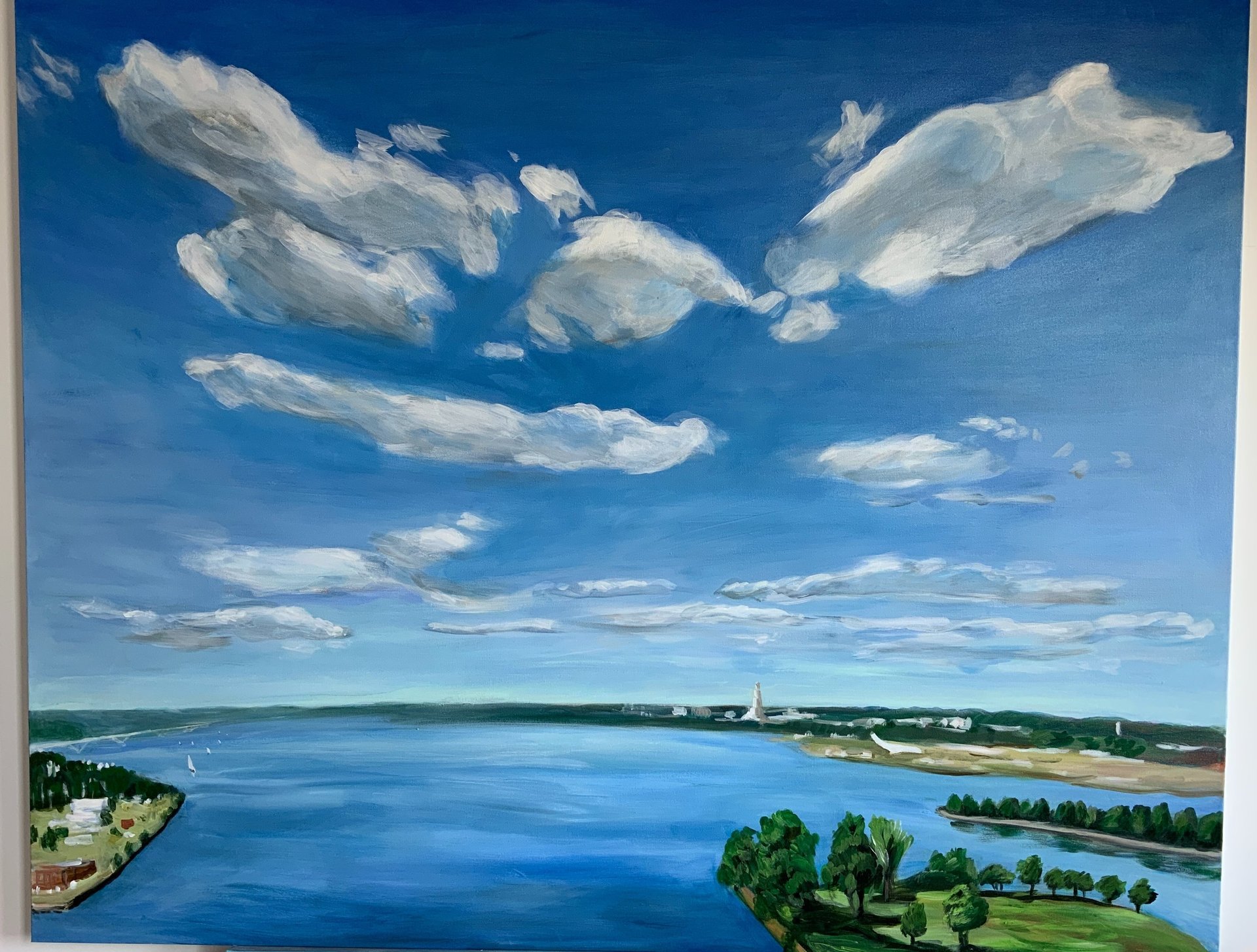 Buzzard Point landscape art eve hennessa