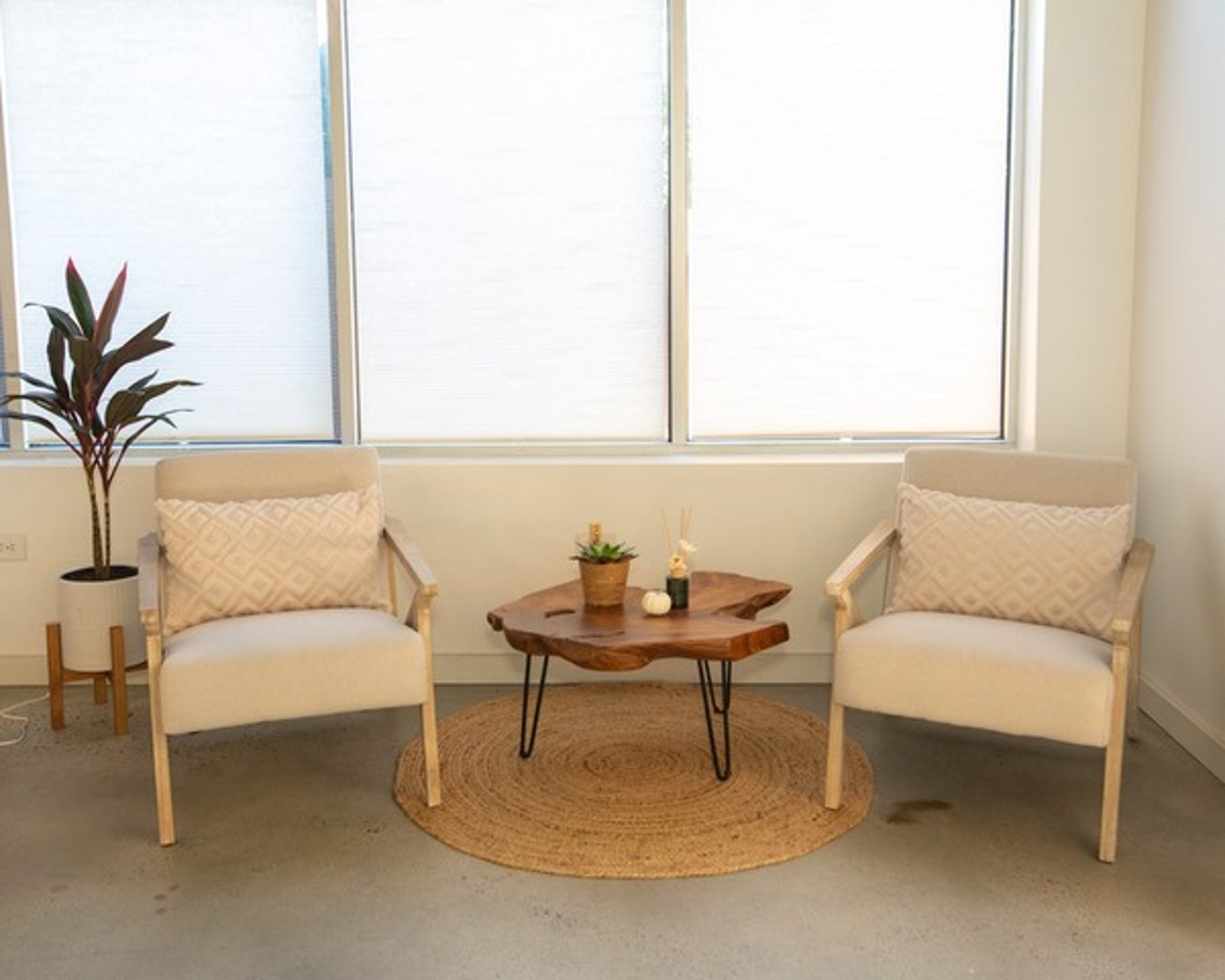 an abstract photo of a curved building with a blue sky in the background