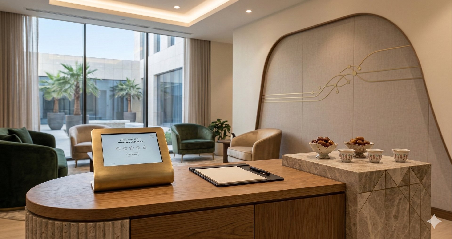 an abstract photo of a curved building with a blue sky in the background