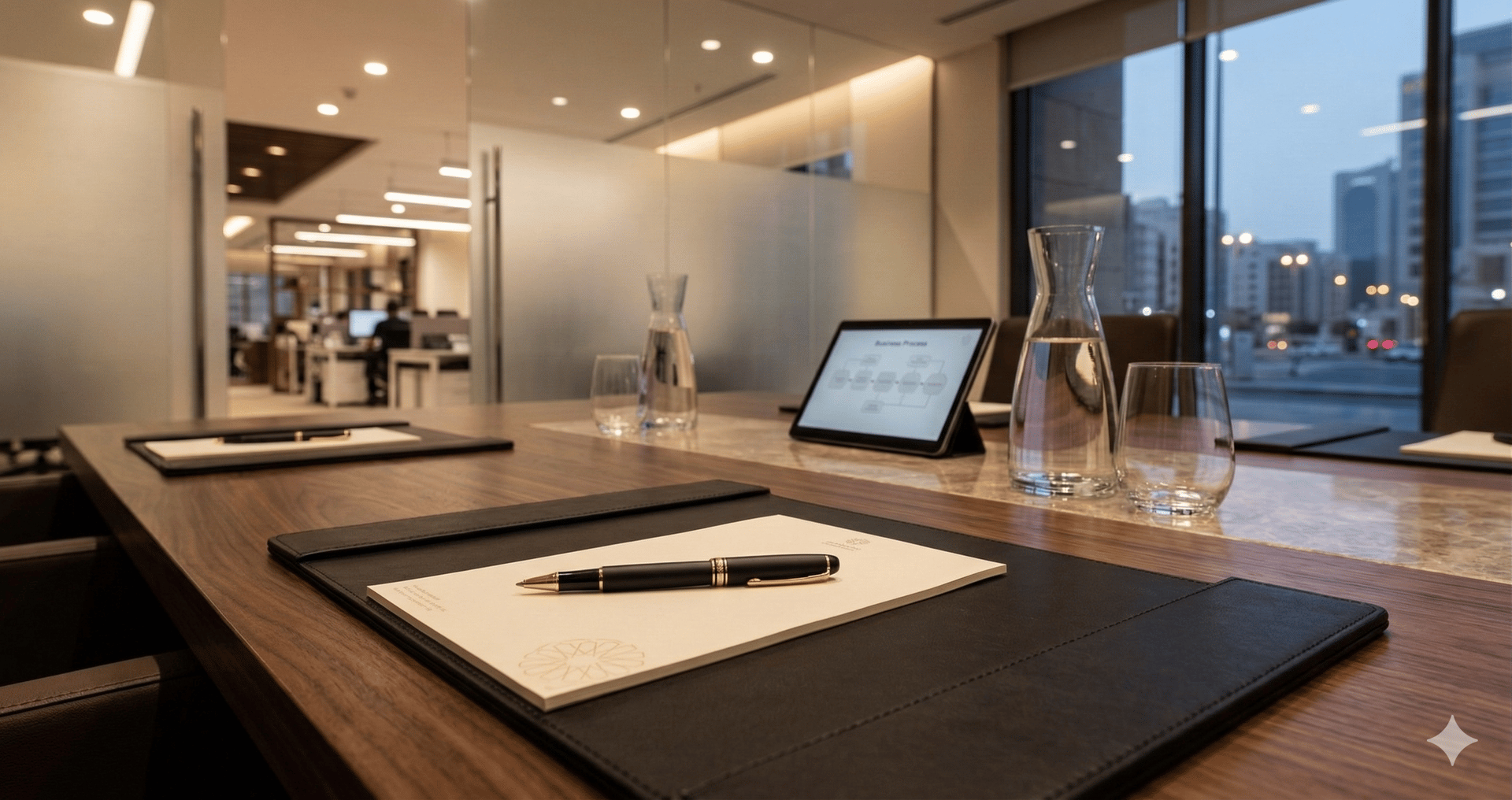 an abstract photo of a curved building with a blue sky in the background