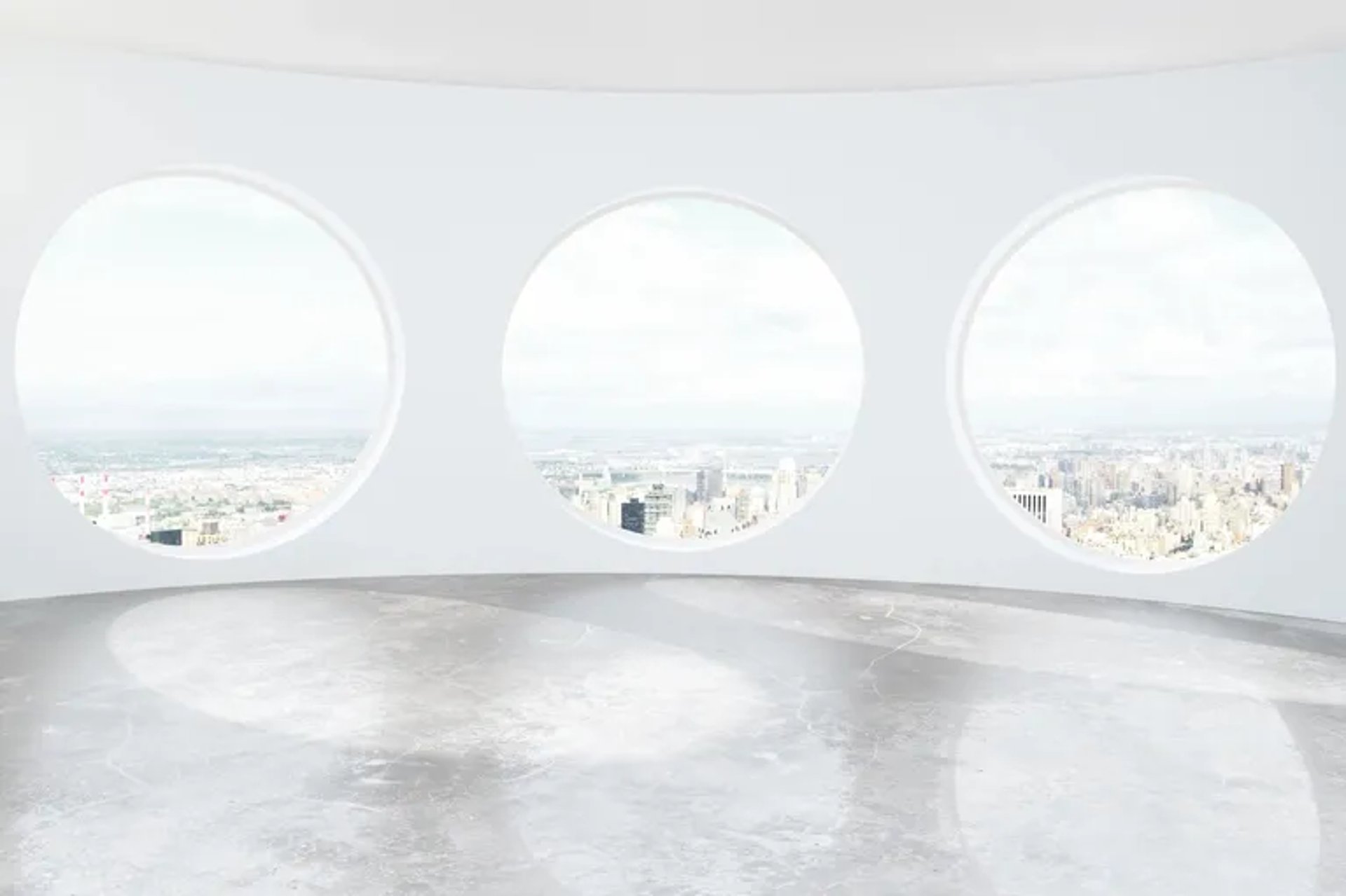 white concrete building