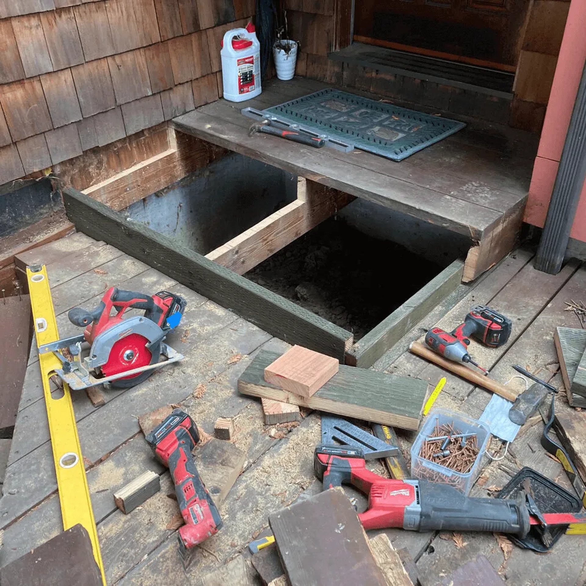 wooden floor house renovation