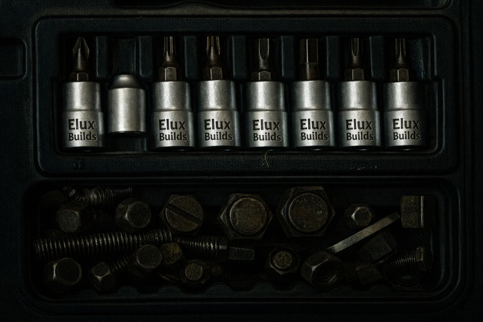 silver and gold steel containers