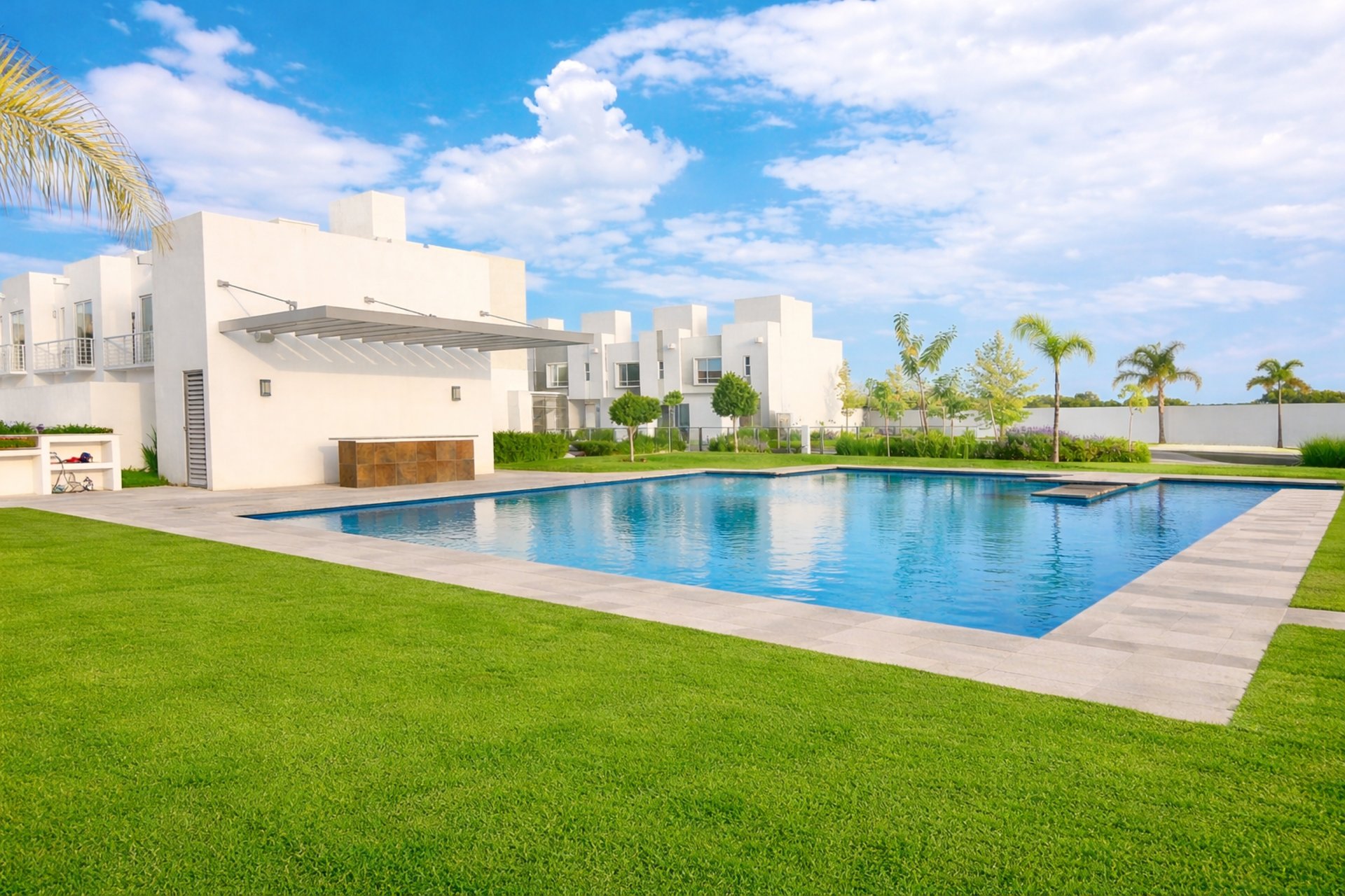 alberca en residencial los agaves León Guanajuato