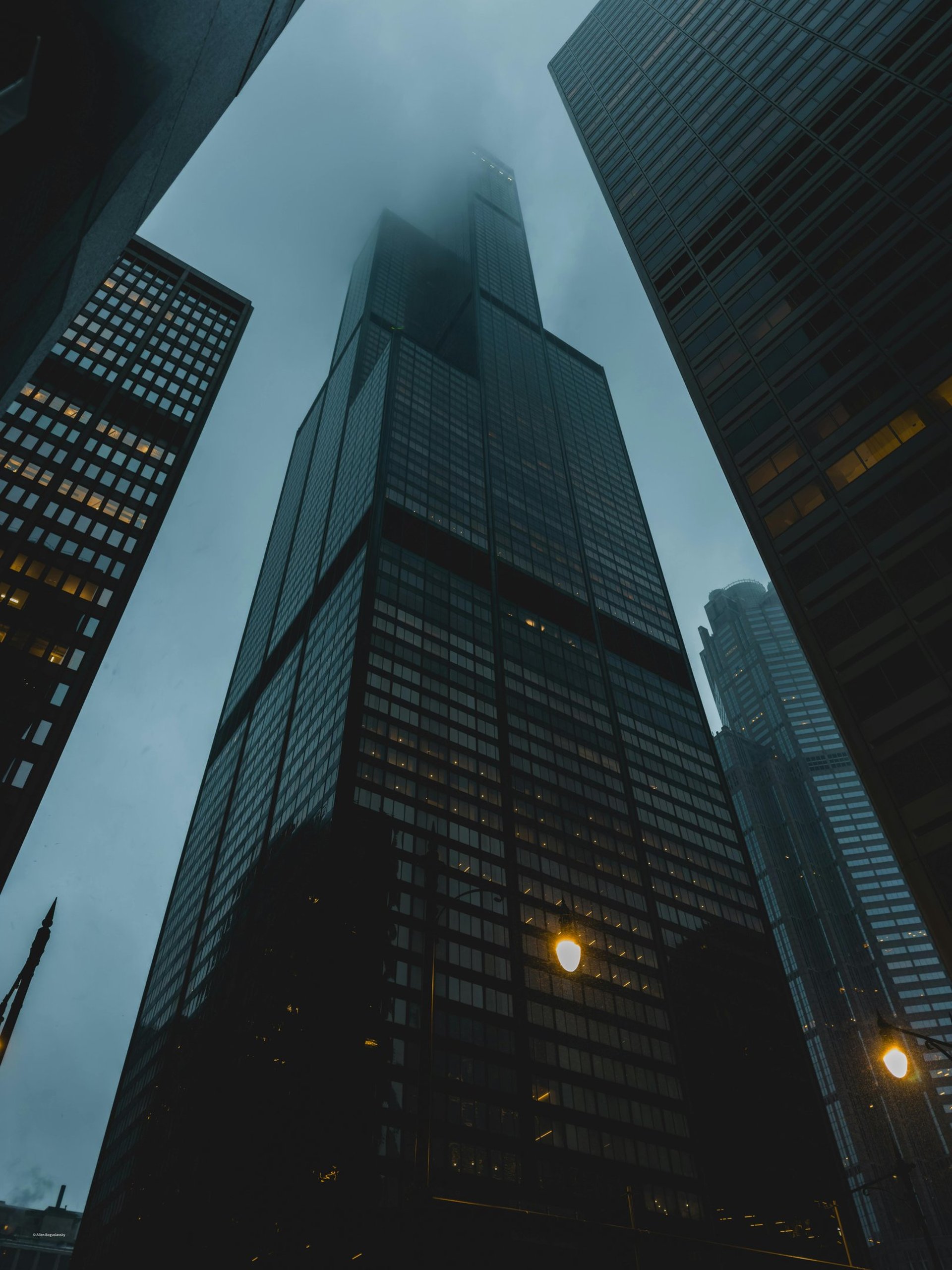 low angle photography of high-rise building