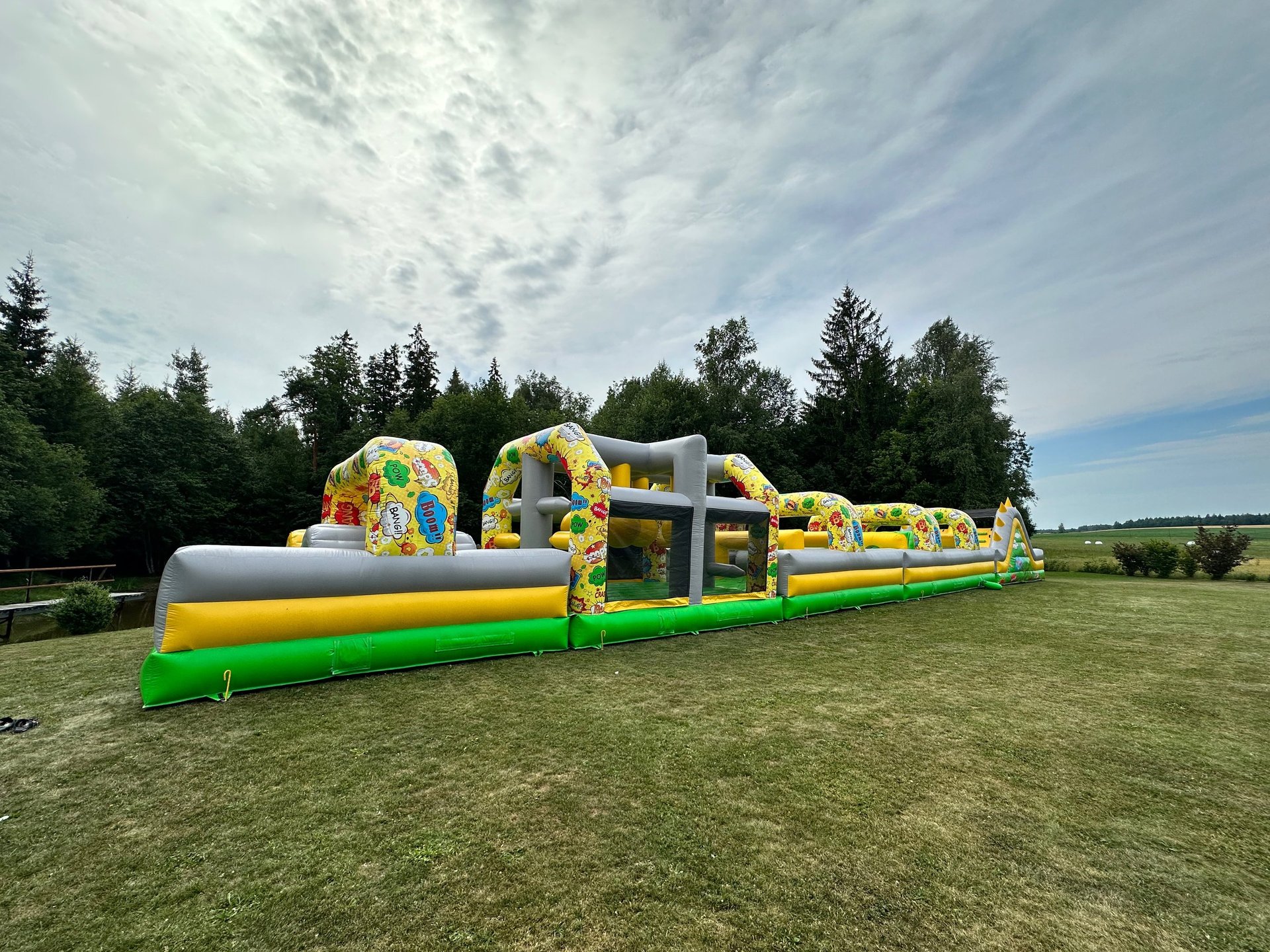 yellow and white abstract painting