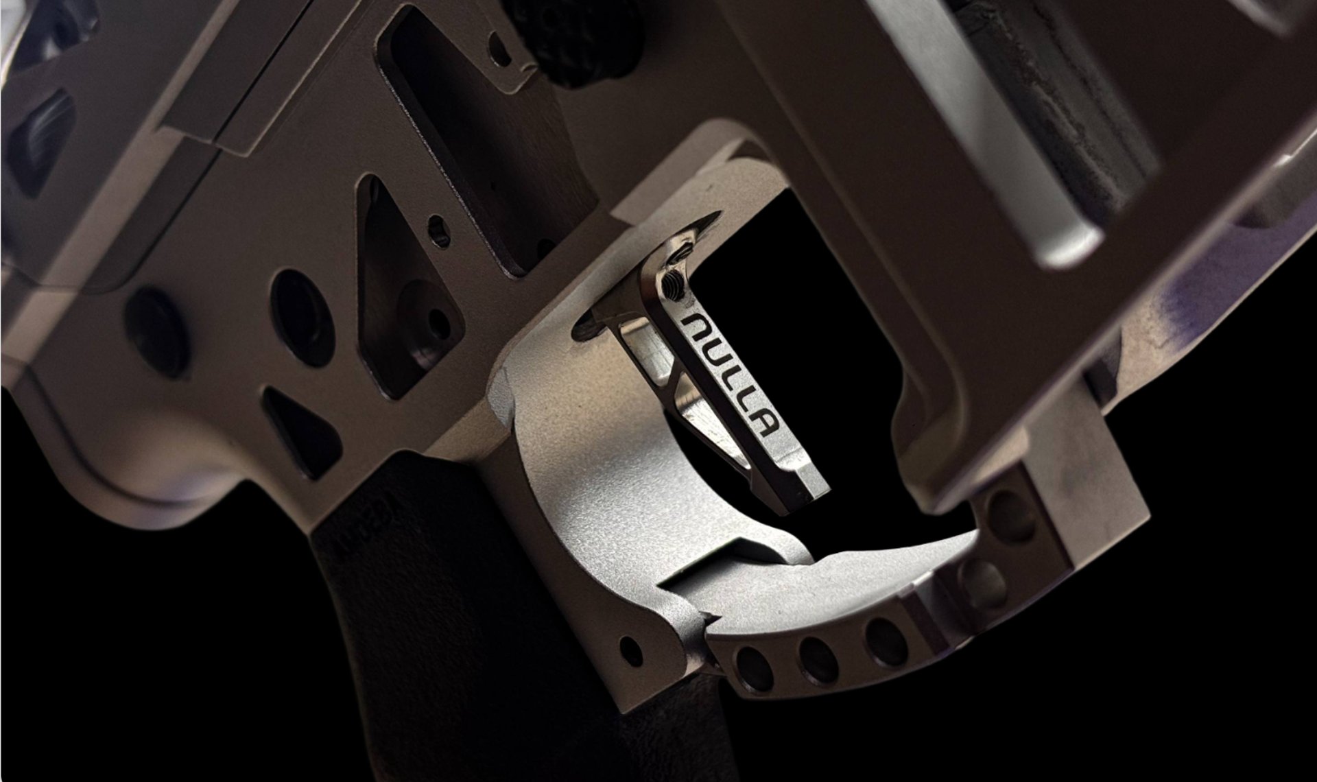 an abstract photo of a curved building with a blue sky in the background