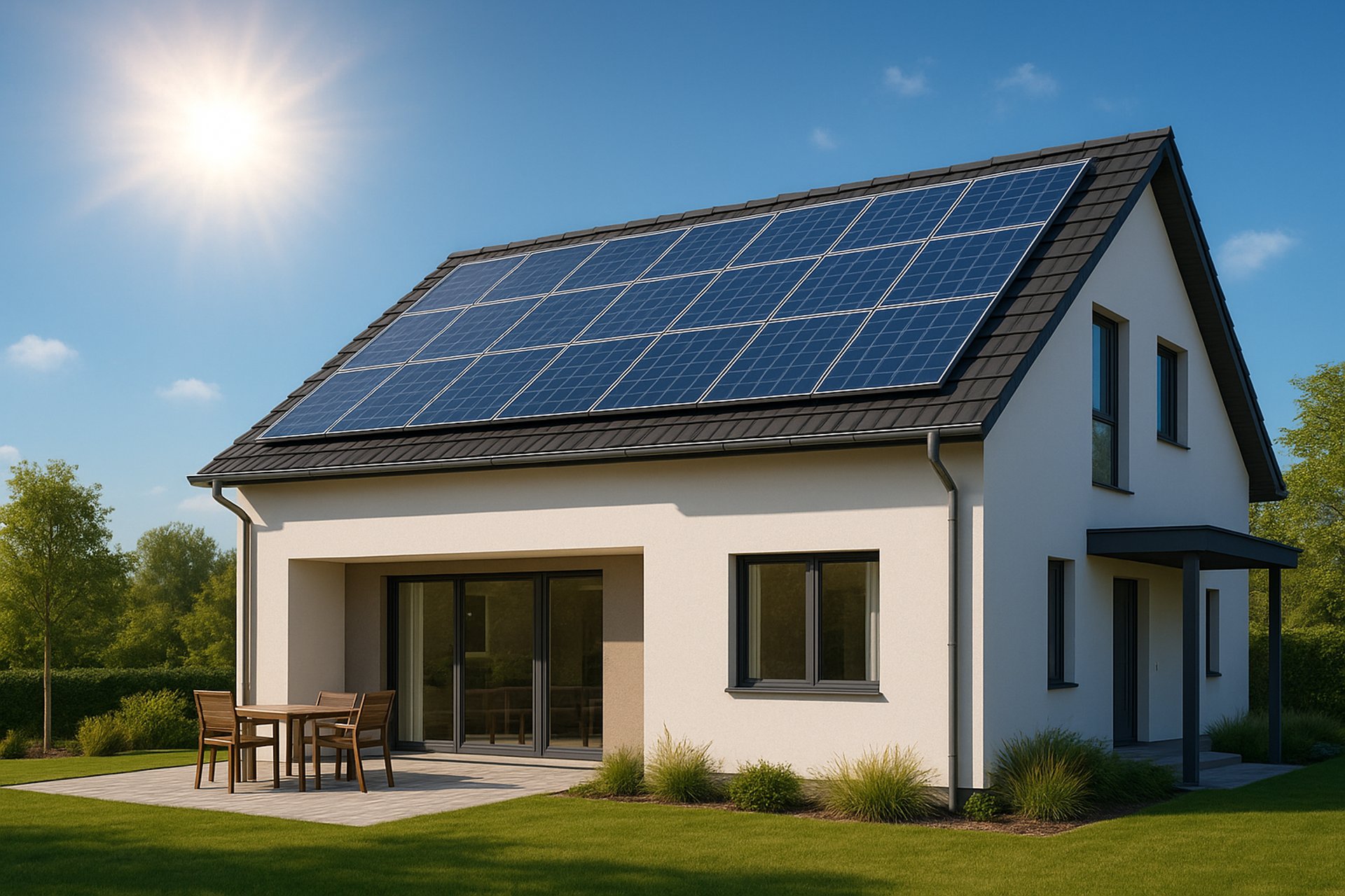 an abstract photo of a curved building with a blue sky in the background