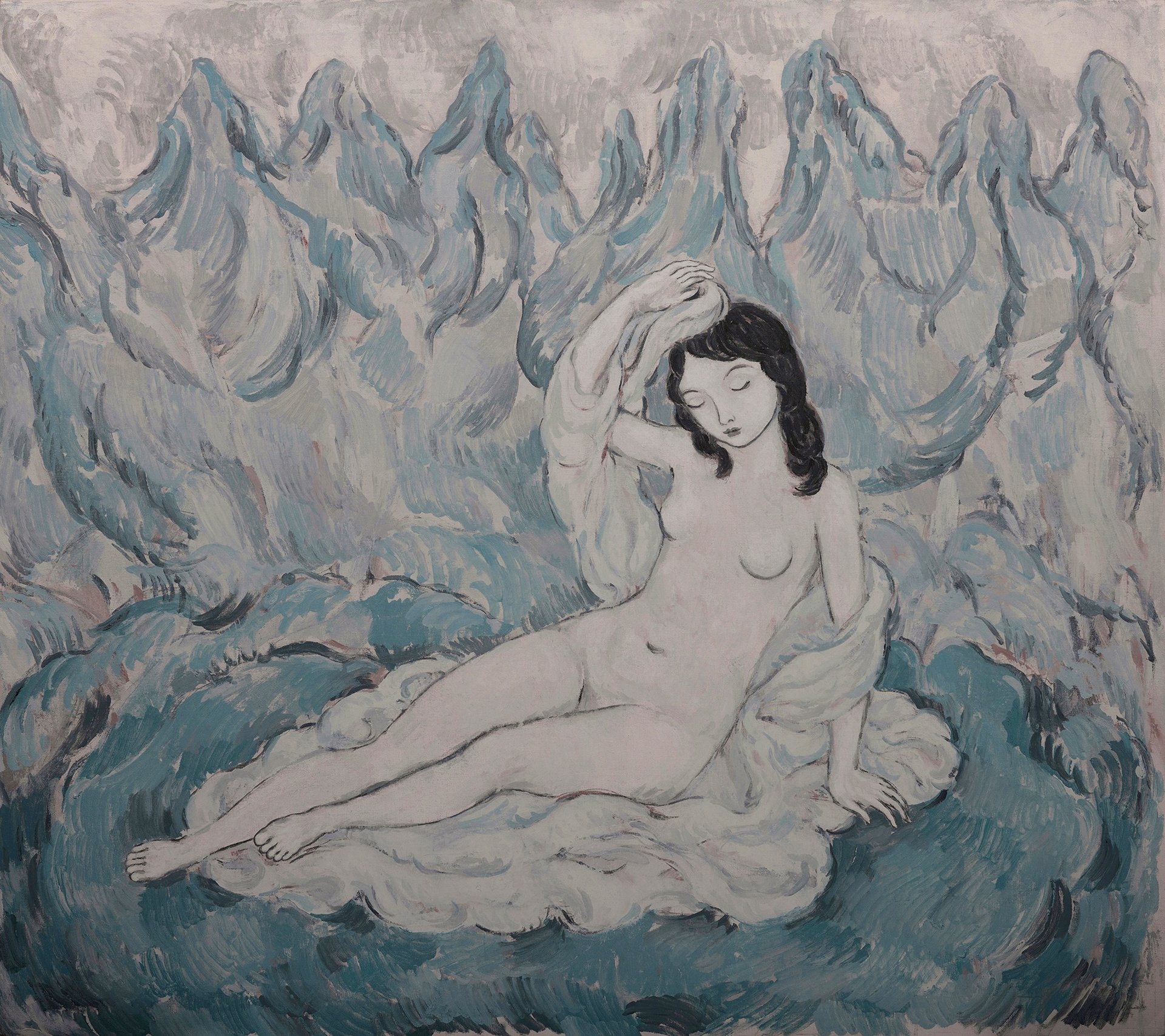 black blue and yellow textile