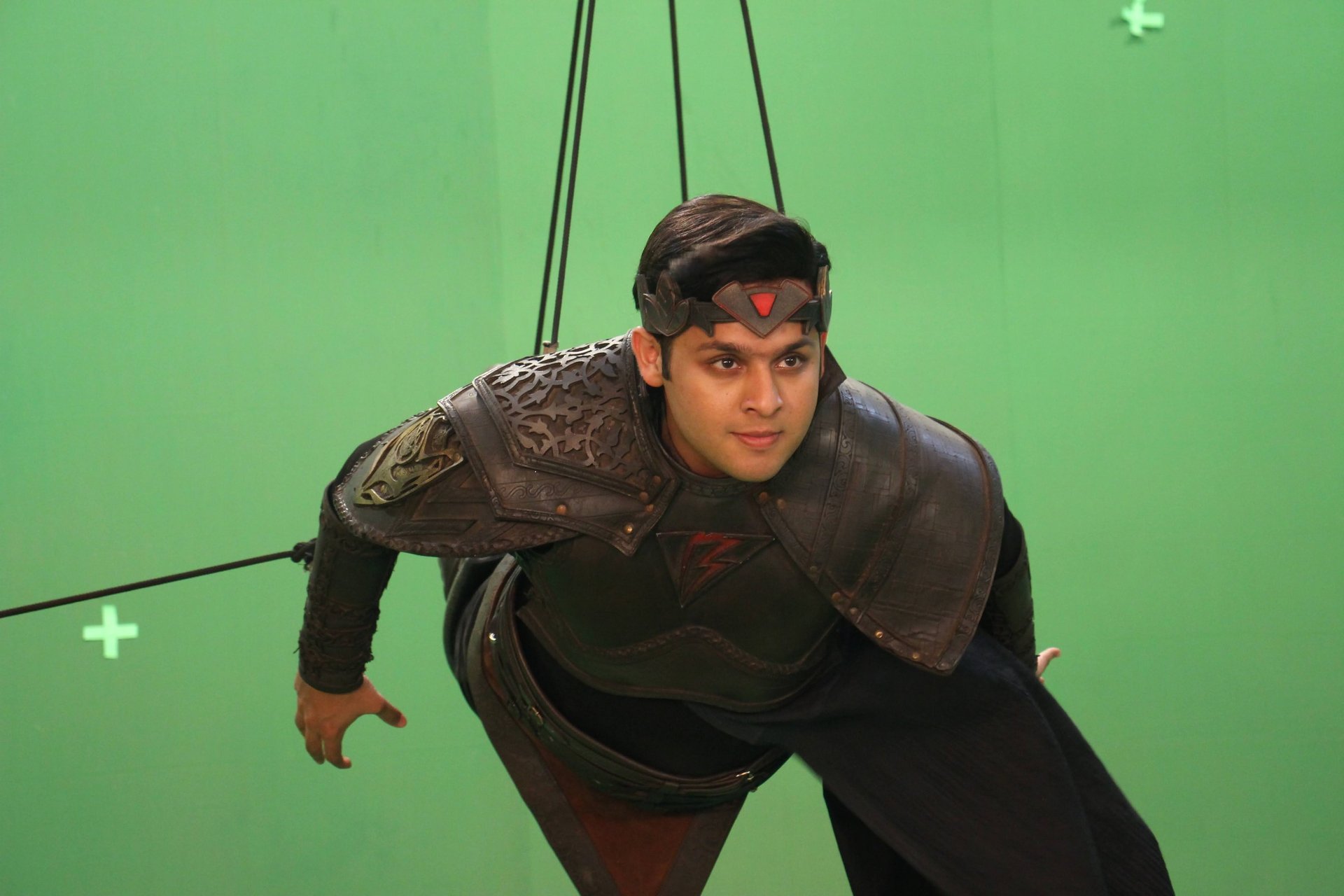 person sitting on plane dashboard