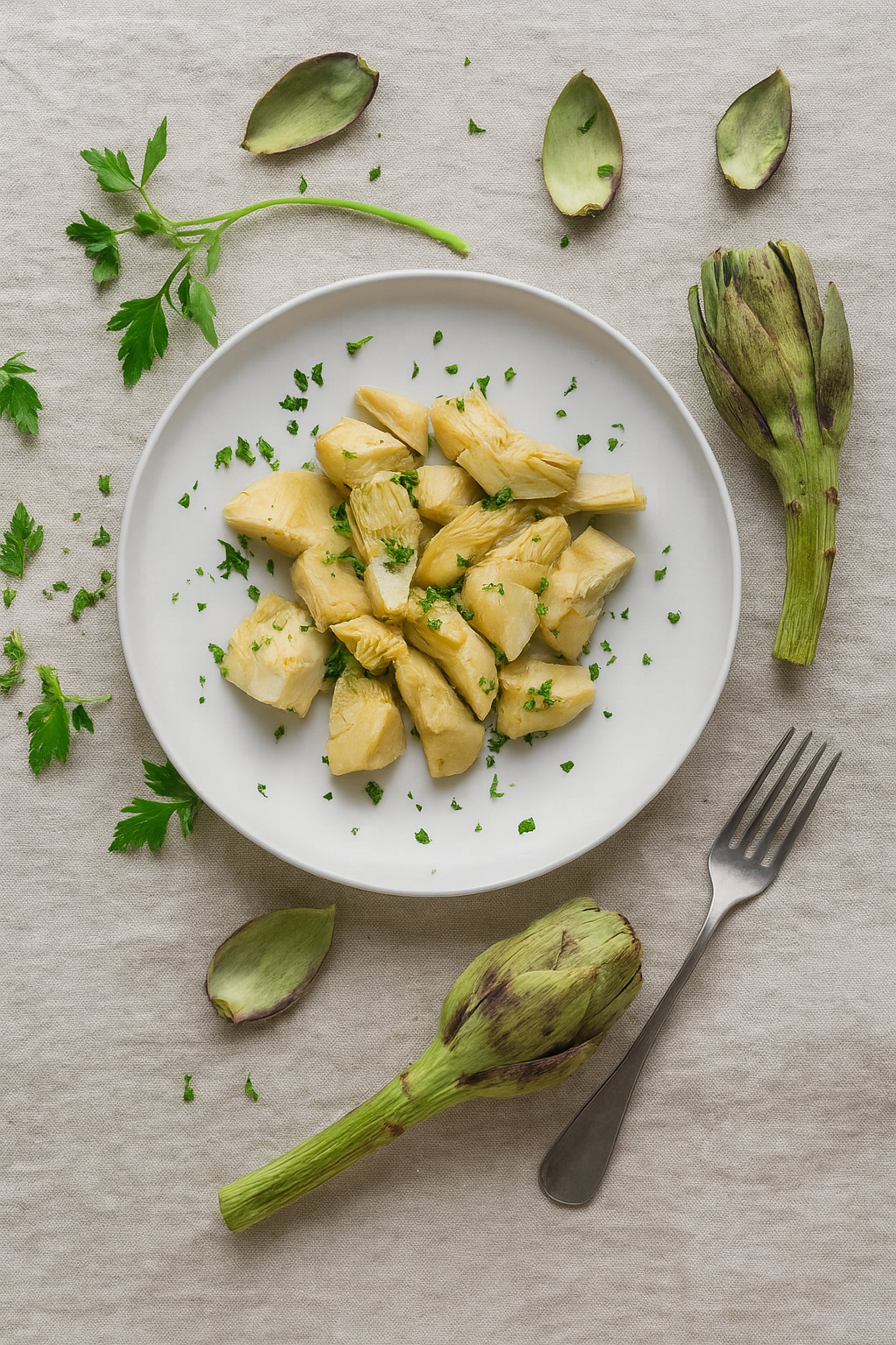 close-up photography of green and purple vegetables