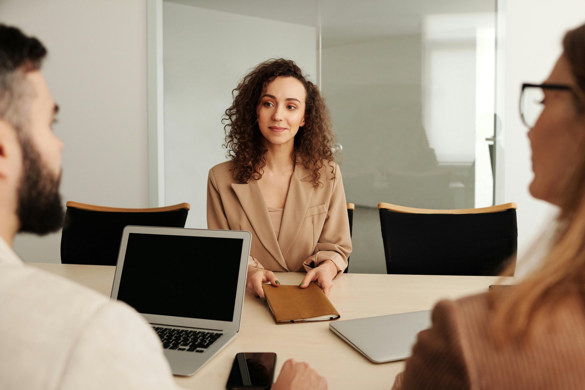 people meeting in room