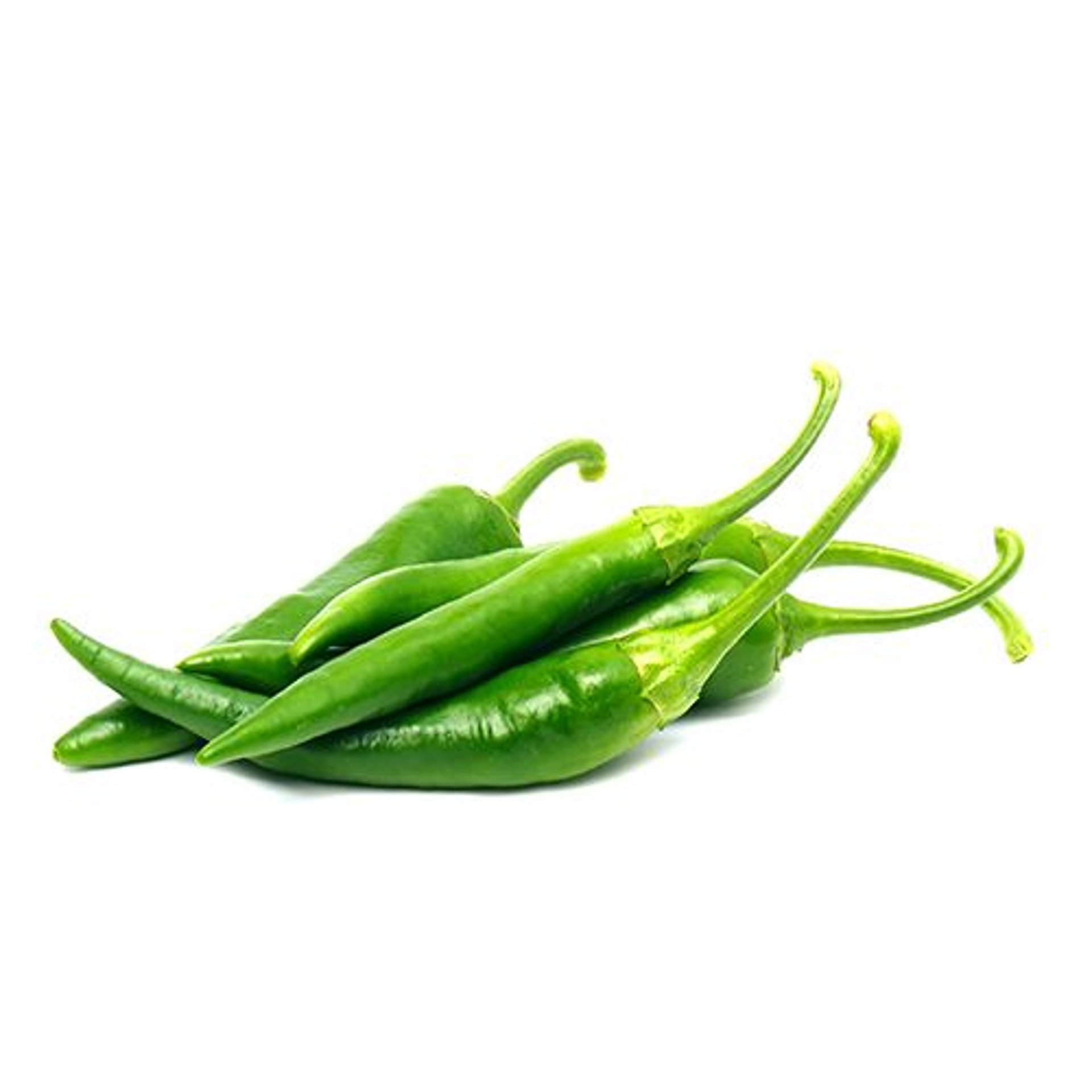 a pile of green beans