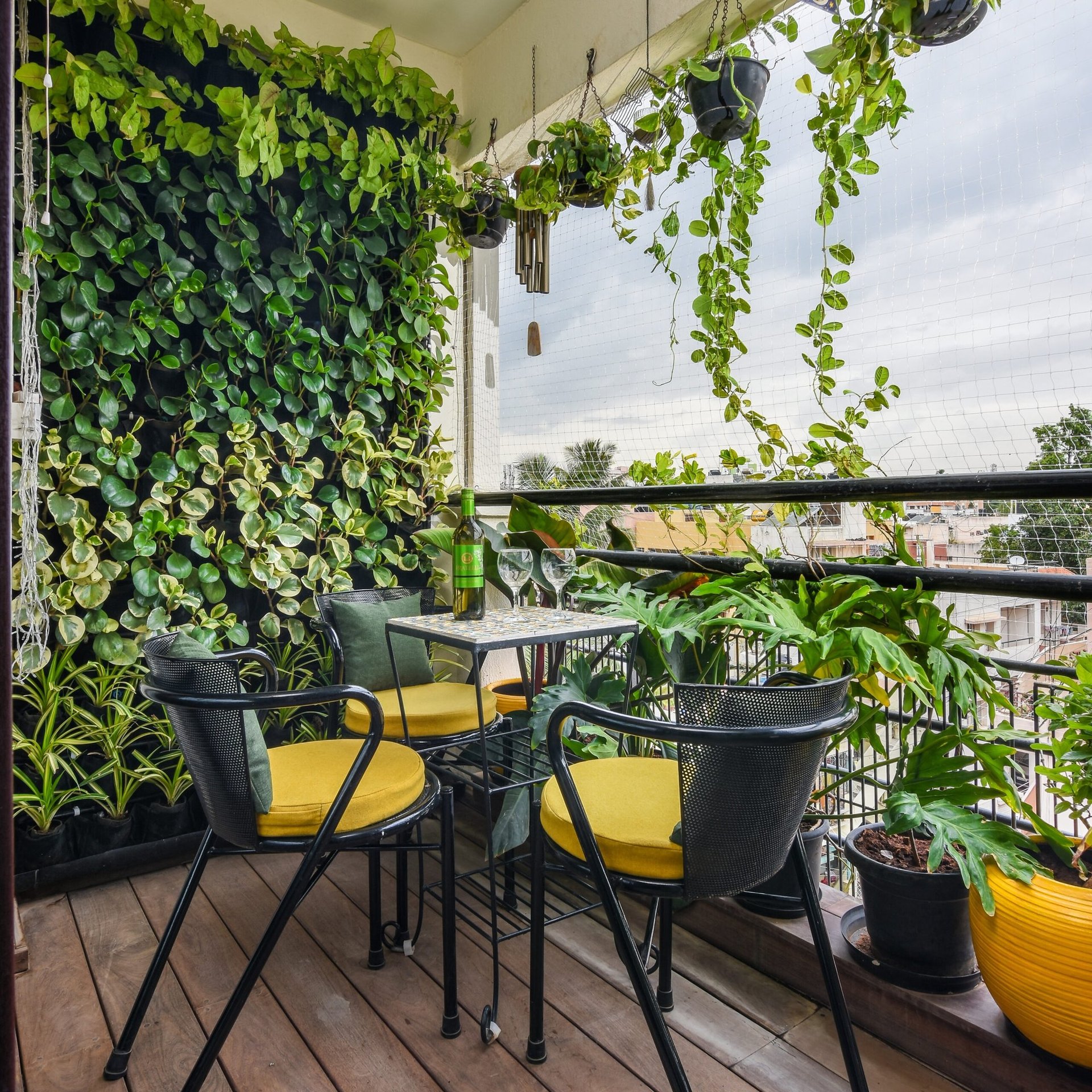 Beautiful Balcony Garden Designs in Bangalore | Professional Balcony Garden Services
