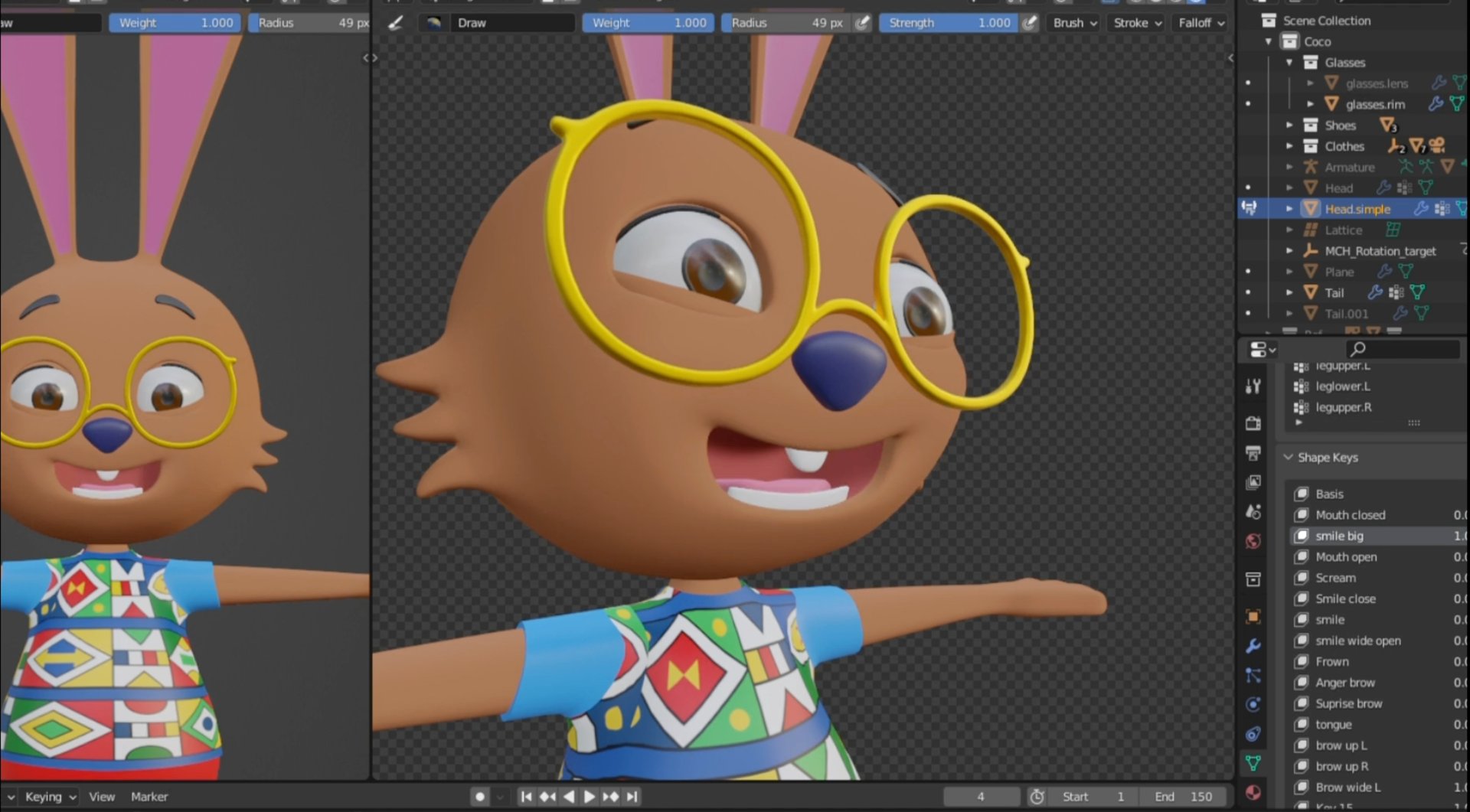 an abstract photo of a curved building with a blue sky in the background