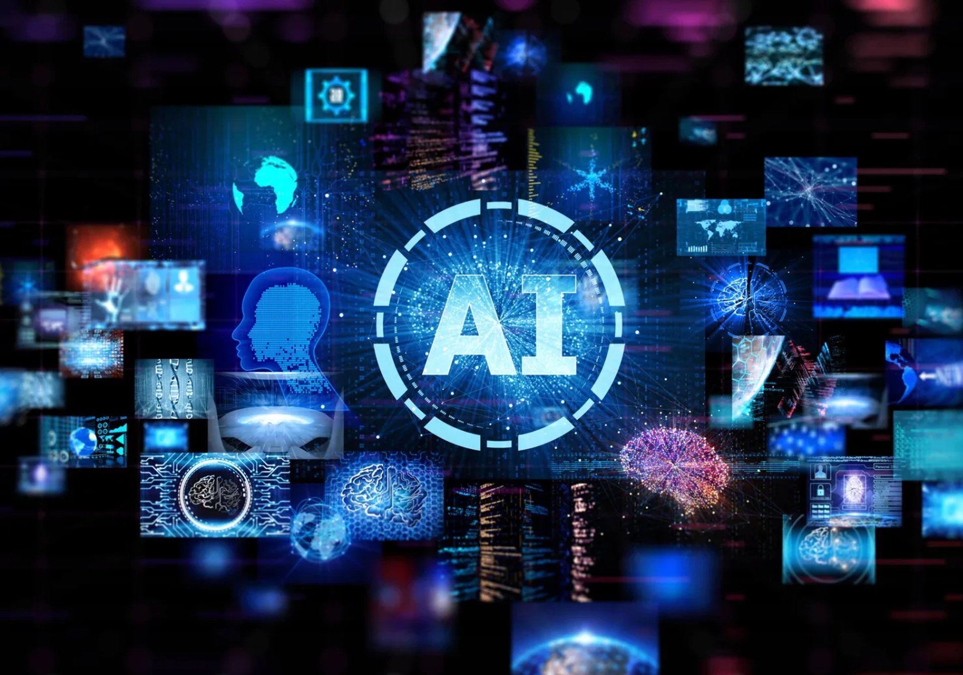 an abstract image of a sphere with dots and lines