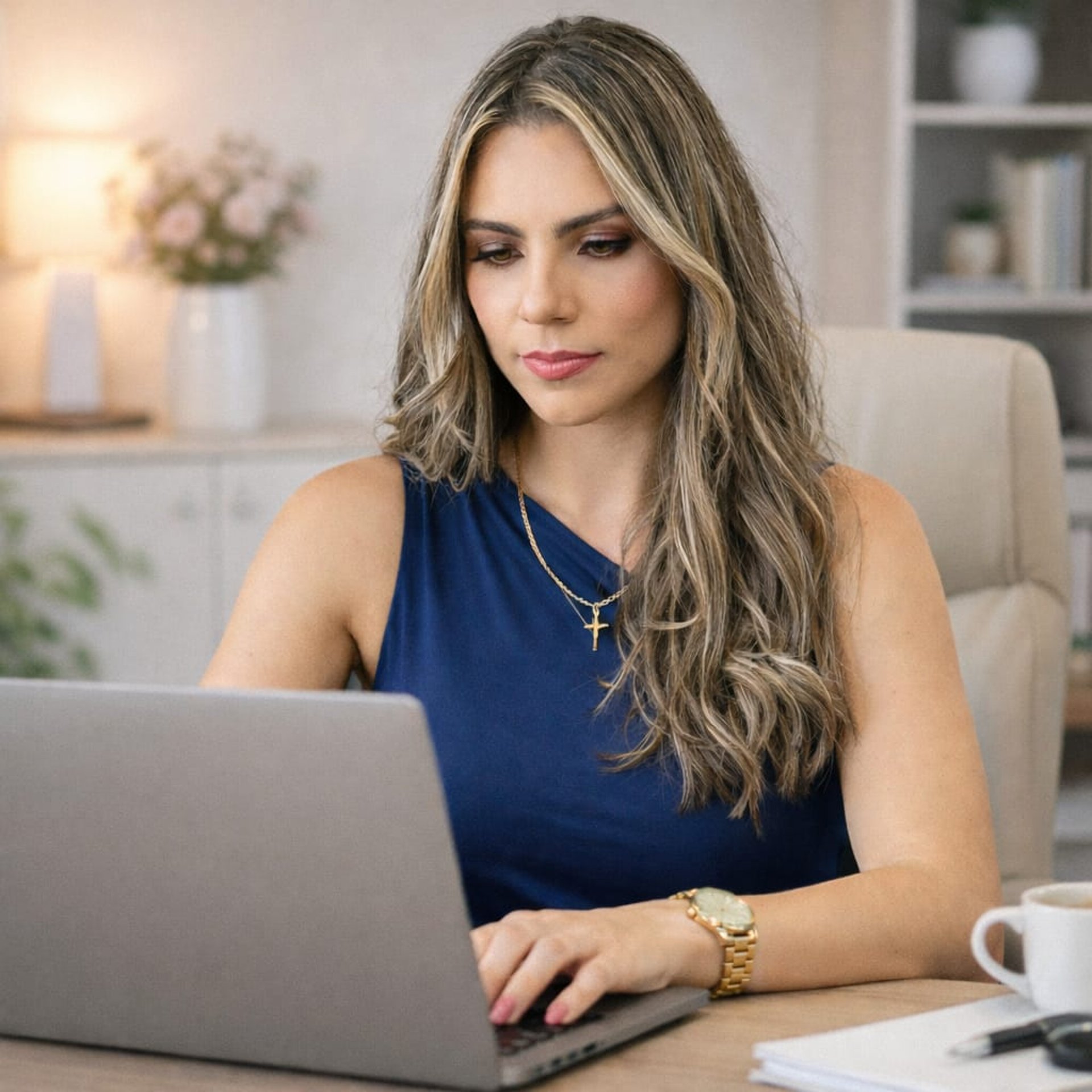 purple and blue light digital wallpaper