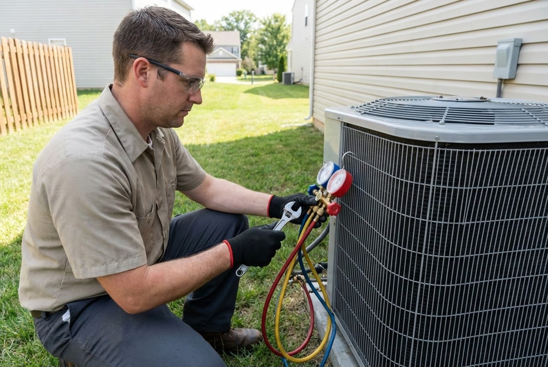 black and brown leather padded tub sofa