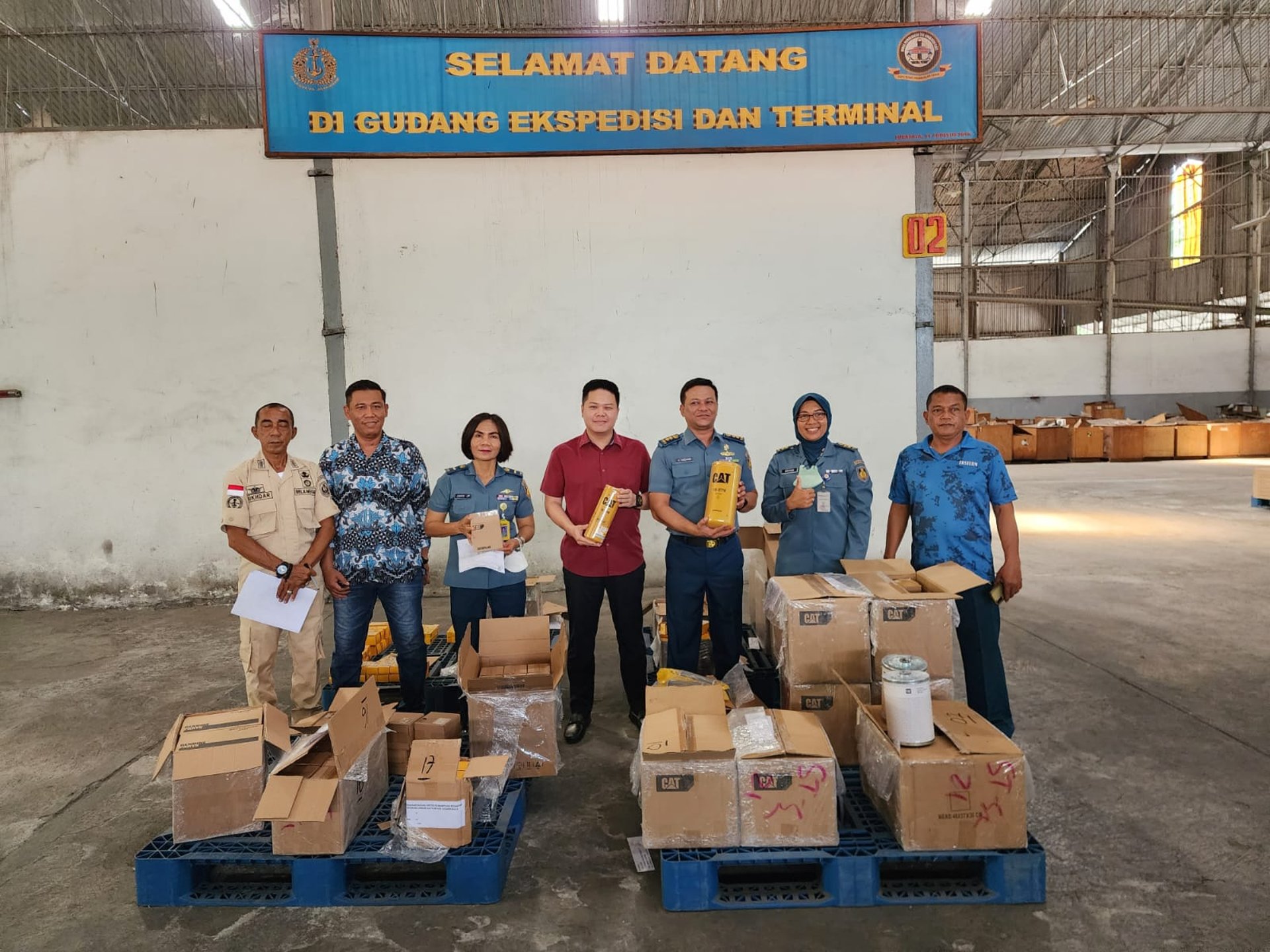 yellow heavy equipment on a sunny day