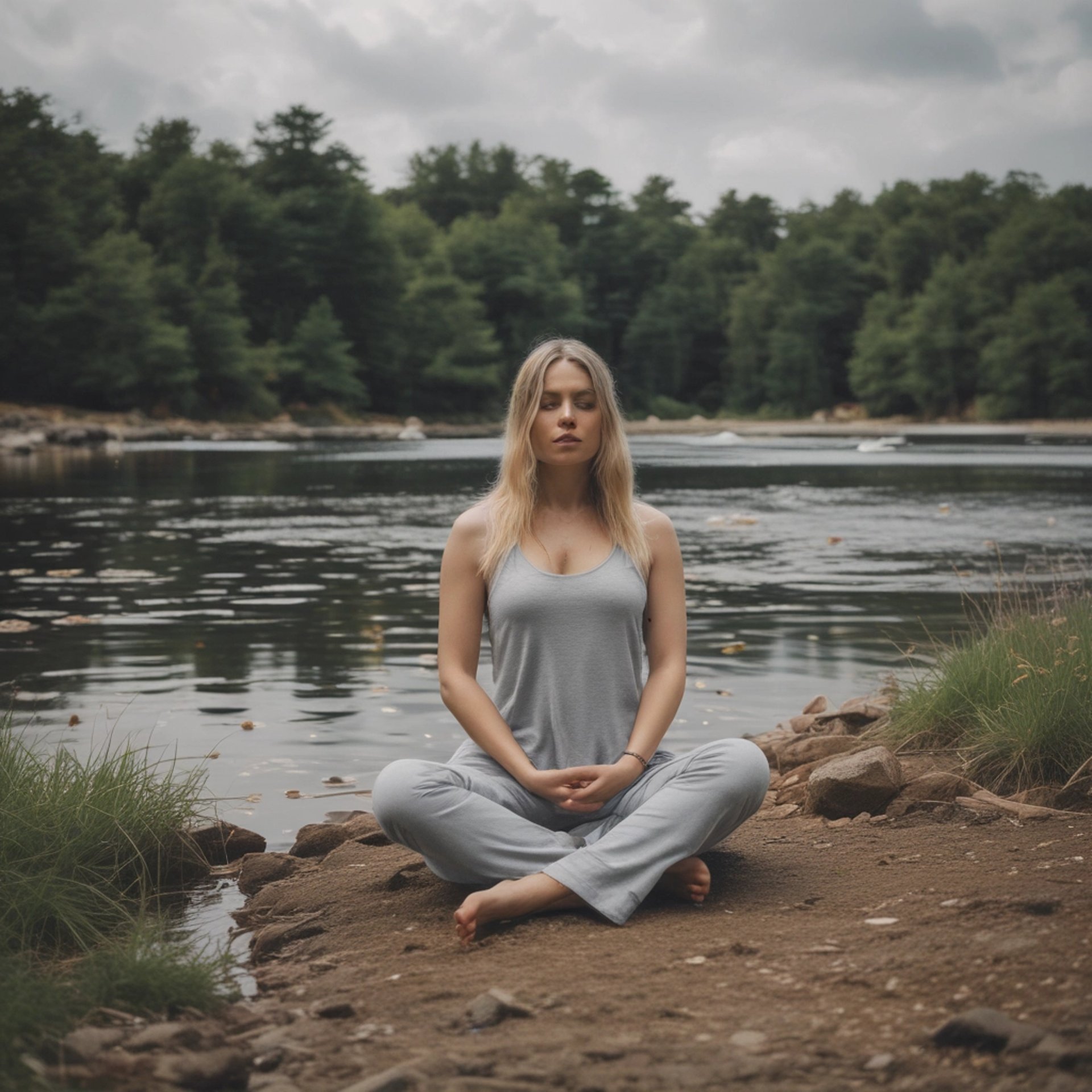 an abstract photo of a curved building with a blue sky in the background