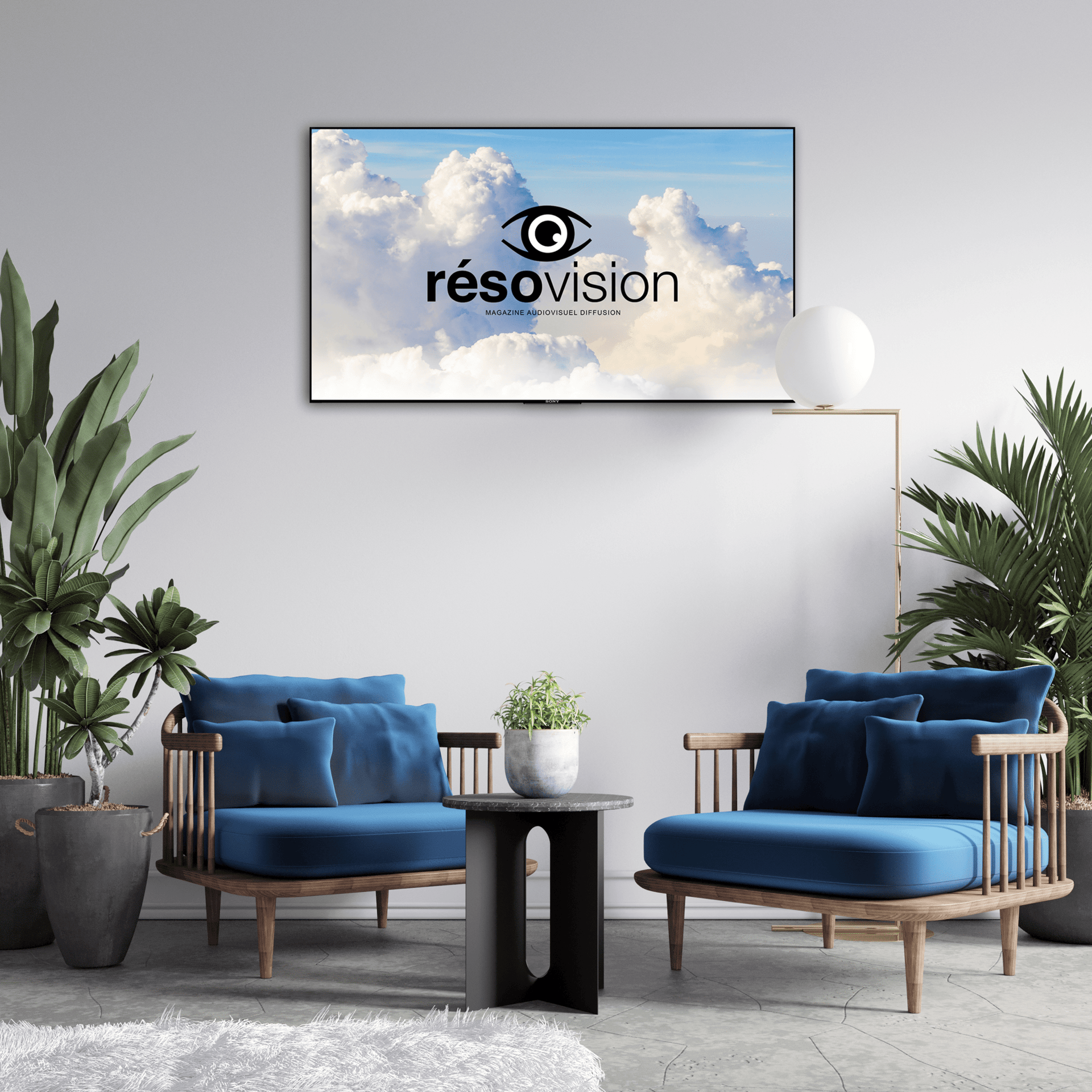 écrans dynamqiue salle d'attente professionel de santé