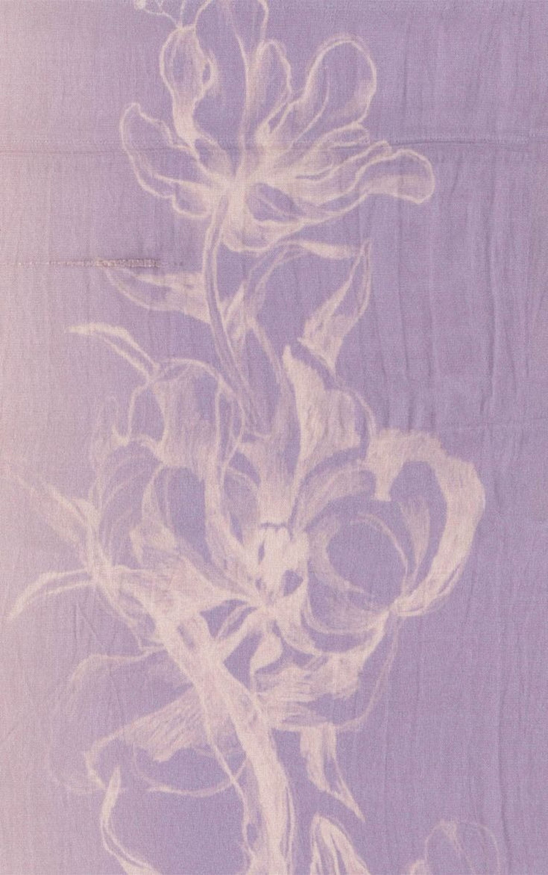 an abstract purple background with wavy lines