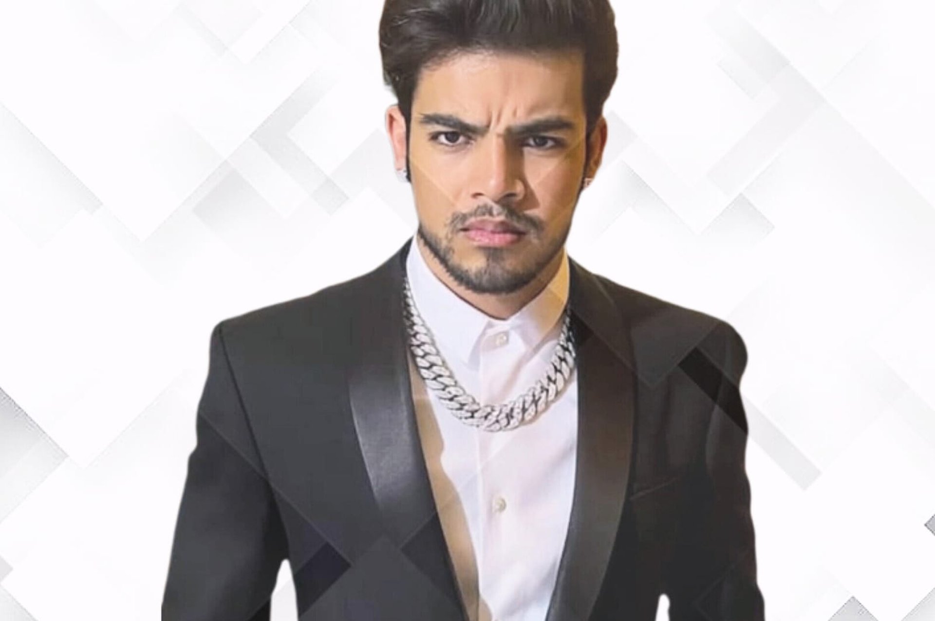 red blue and black abstract painting