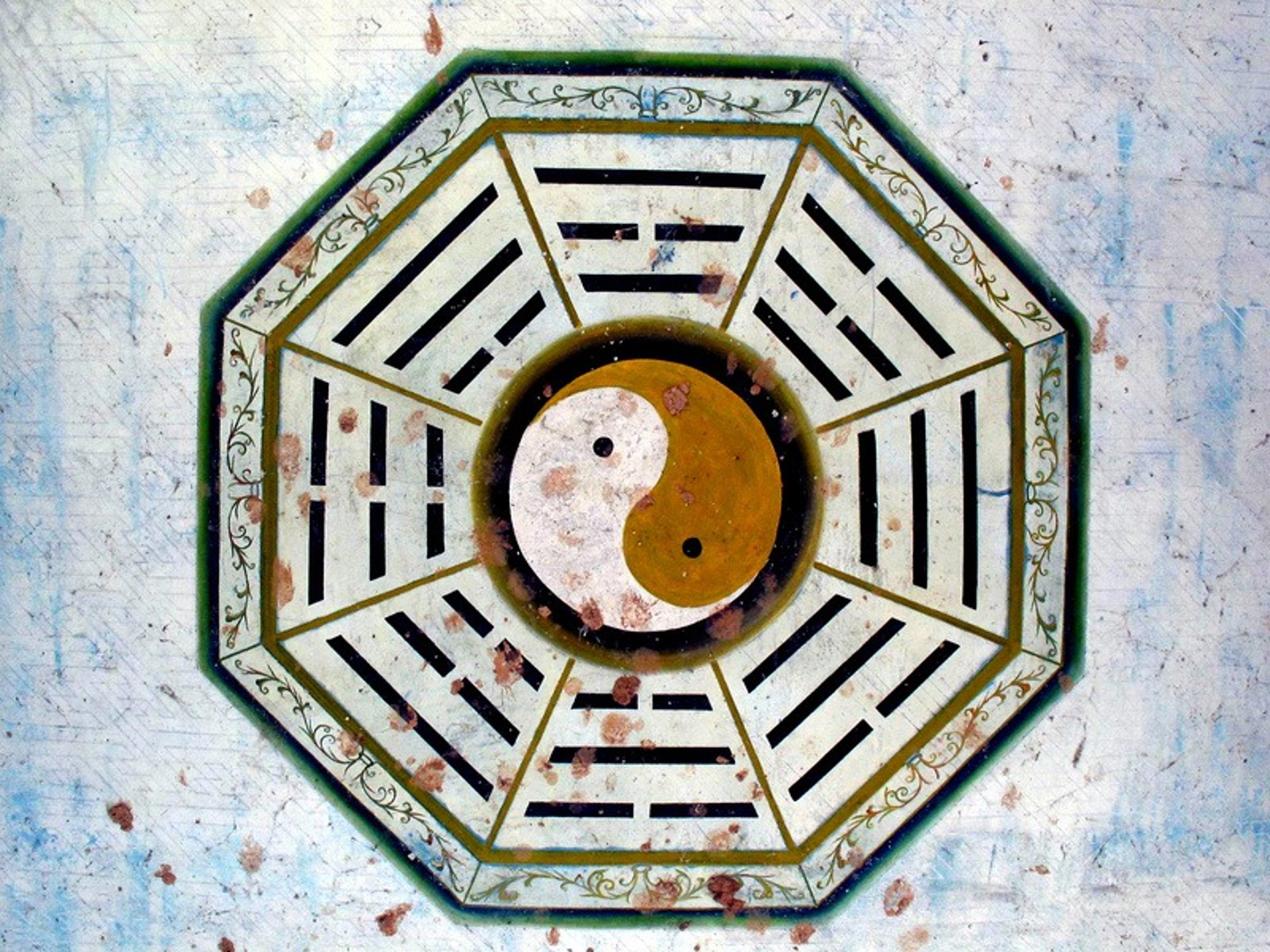 black blue and yellow textile