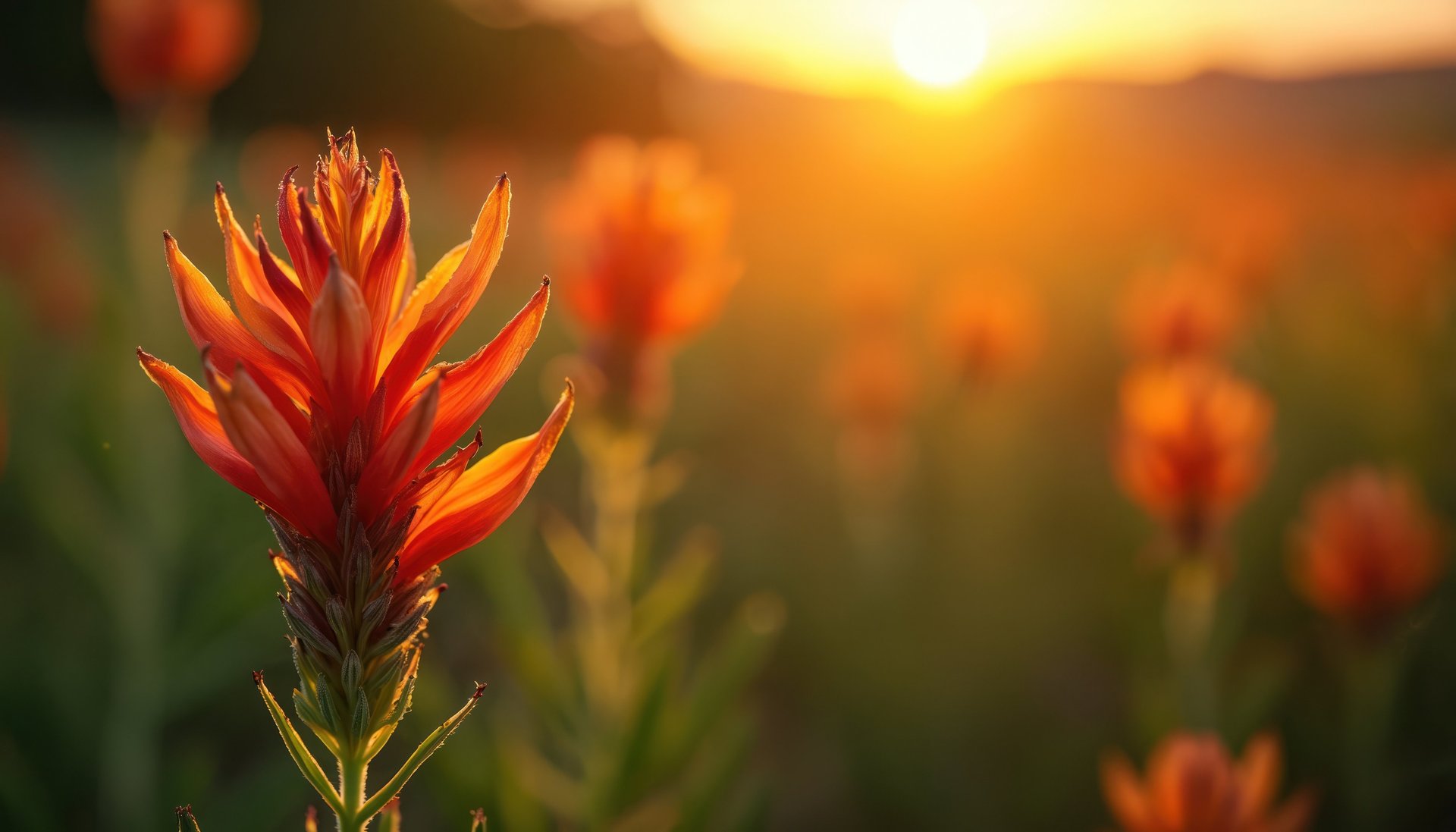 a bunch of flowers that are in the grass