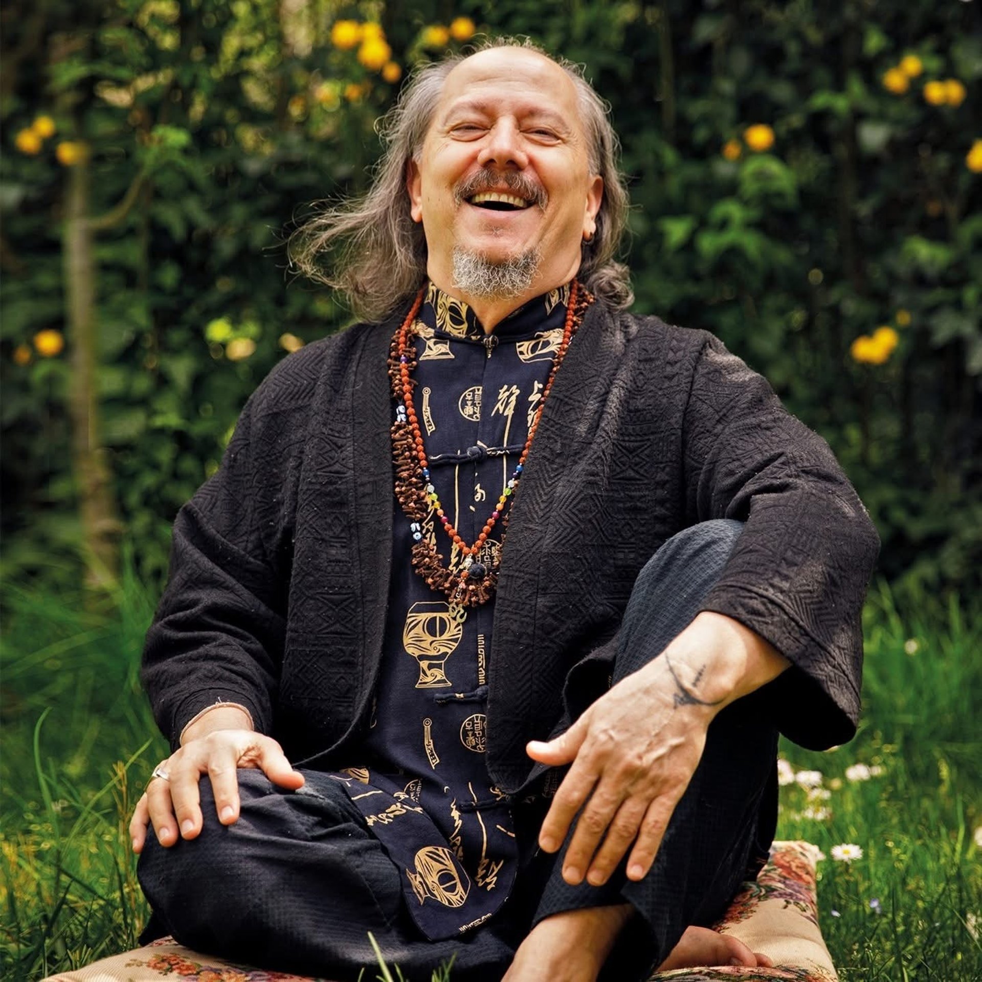 black blue and yellow textile