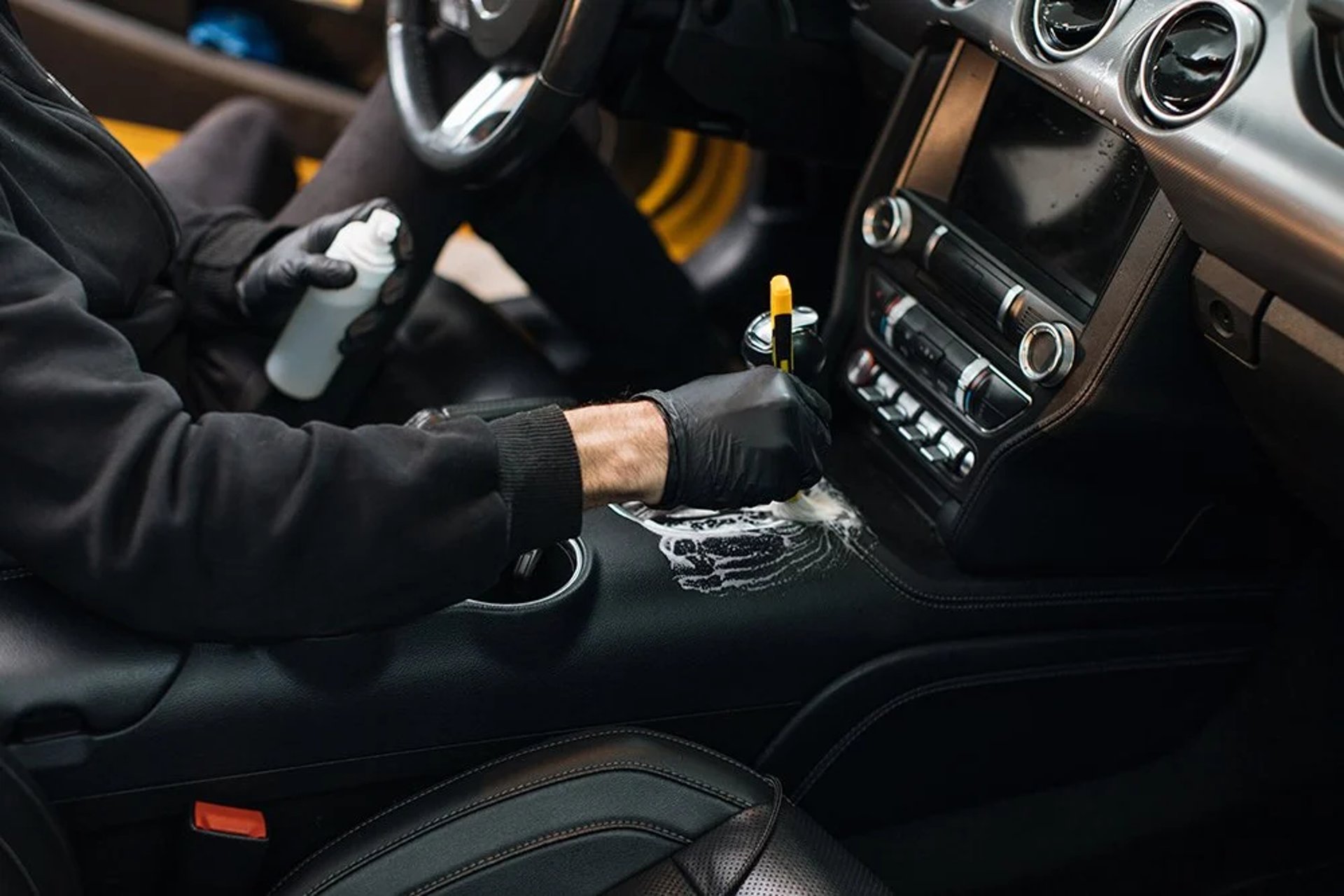 woman wearing yellow long-sleeved dress under white clouds and blue sky during daytime