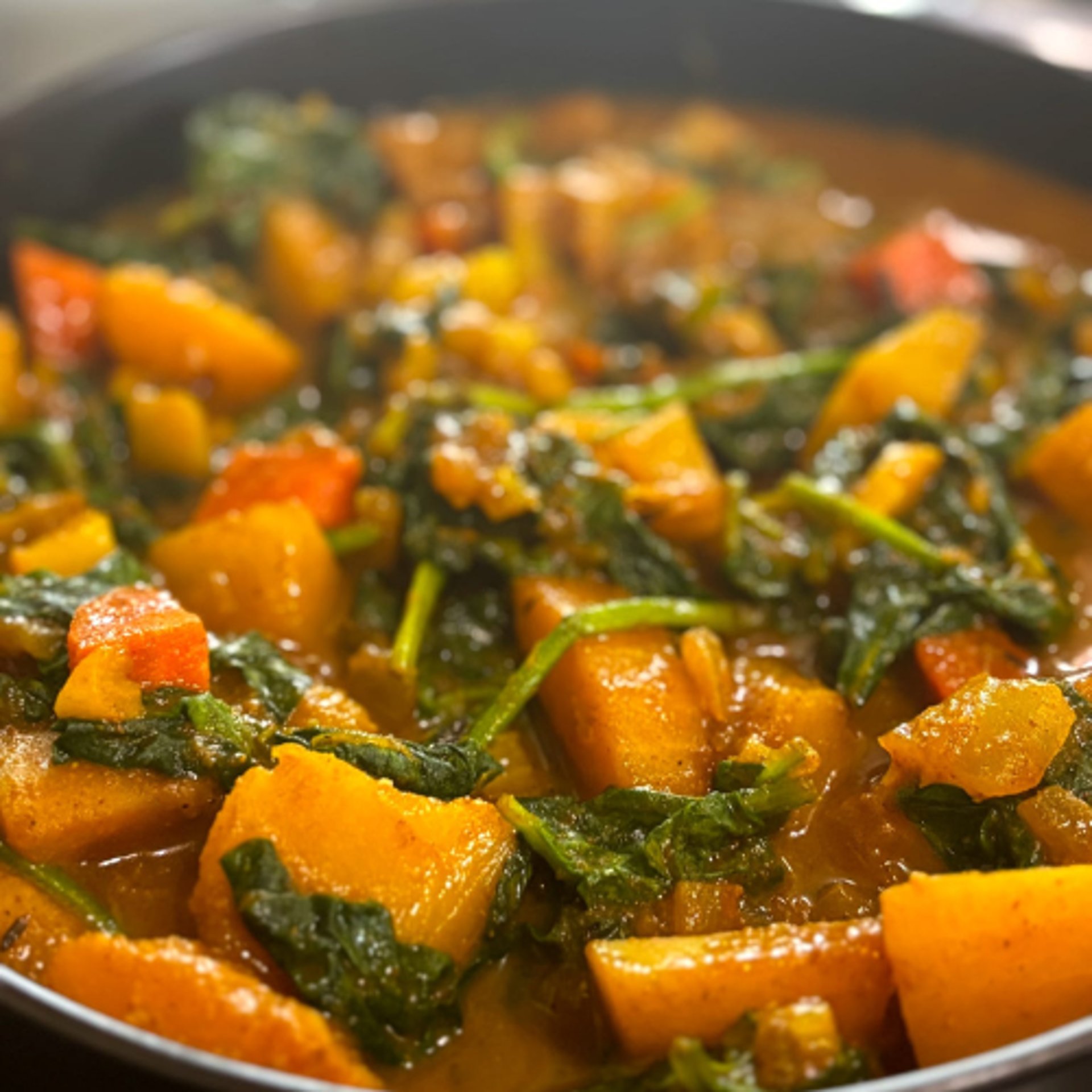 a close-up of some food