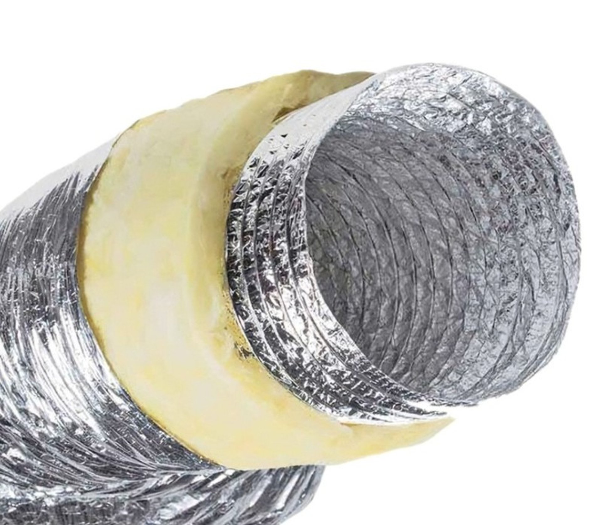 thermally insulated polyester flexible air ducts