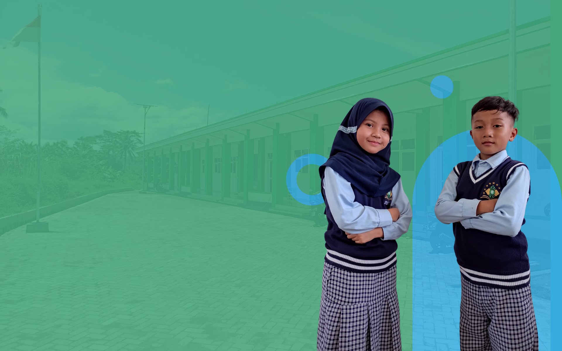 an abstract photo of a curved building with a blue sky in the background
