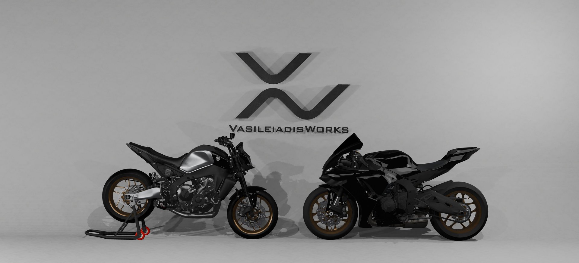 Motorcycle Wings MT-09 MT-07 R1M
