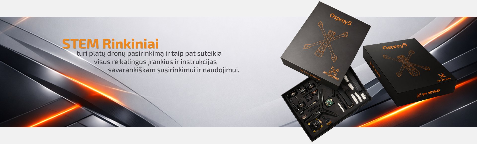 FPV Dronas Rinkiniai Klasėms