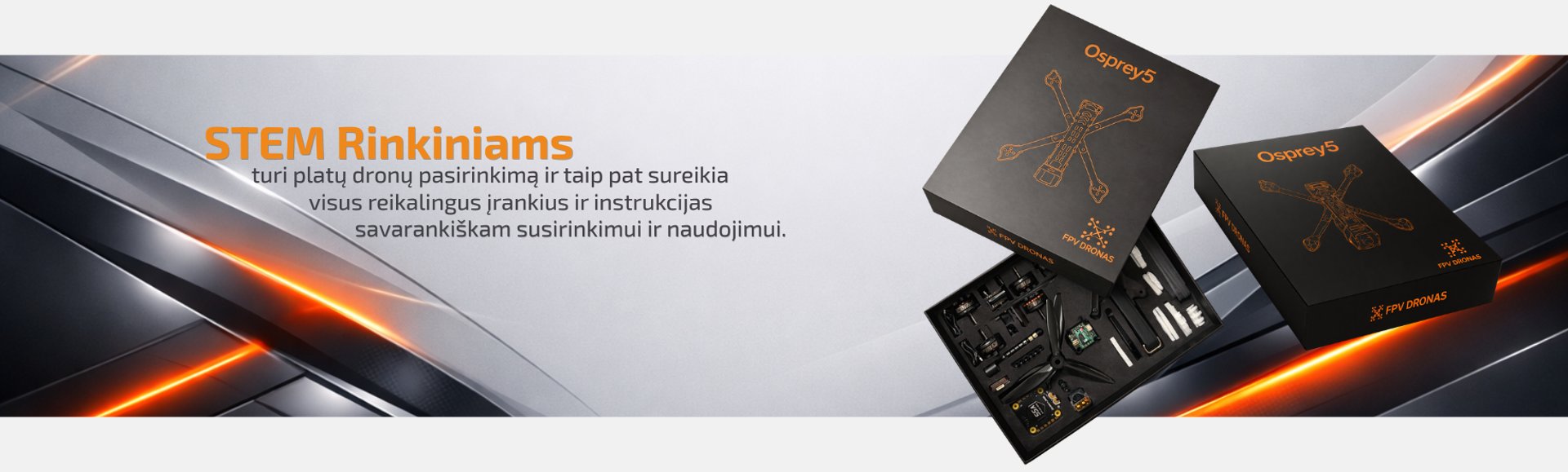 FPV Dronas Rinkiniai Klasėms