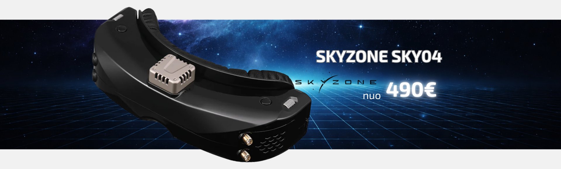 SKYZONE SKY04 akiniai, Analoginiai, reklama