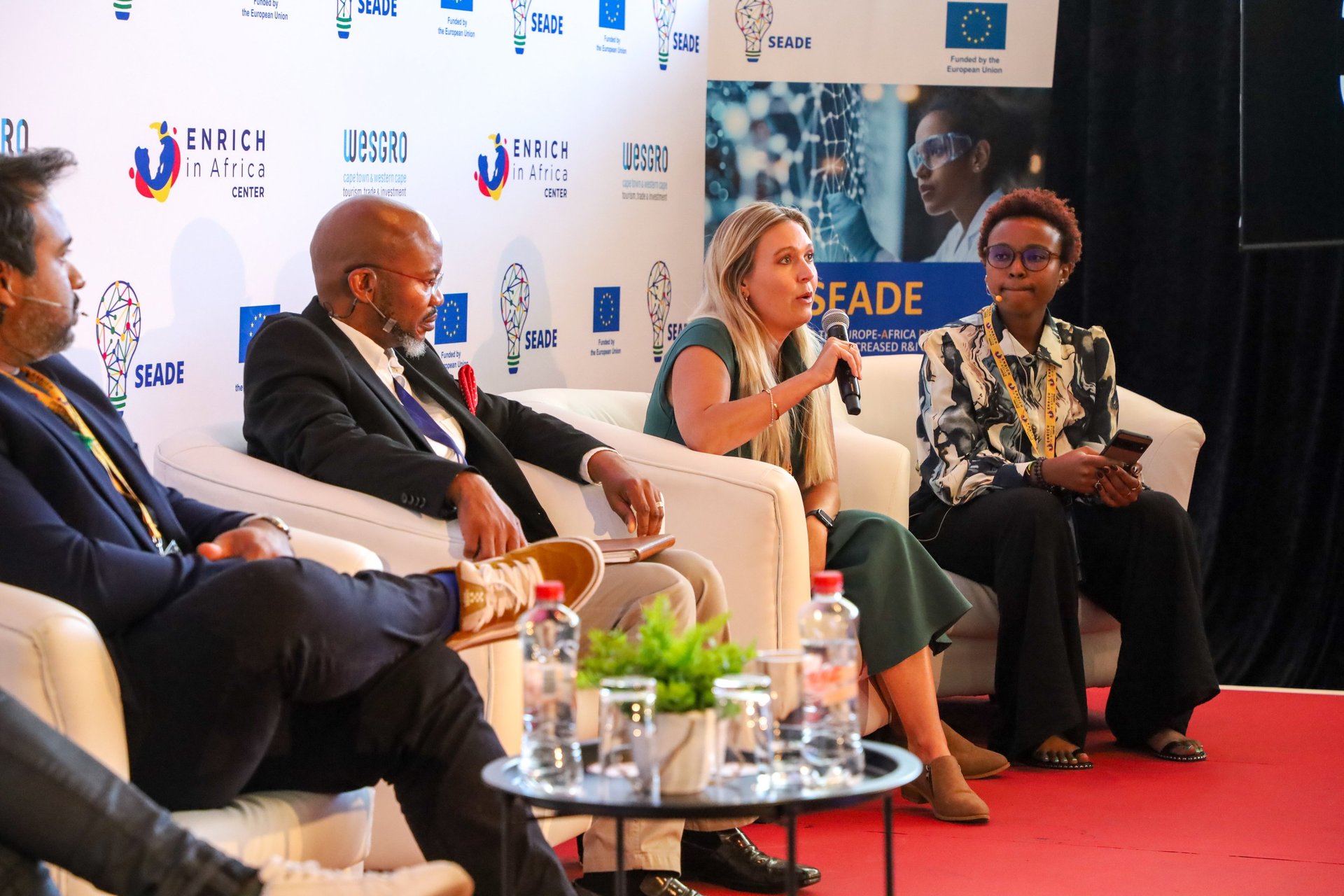 black blue and yellow textile