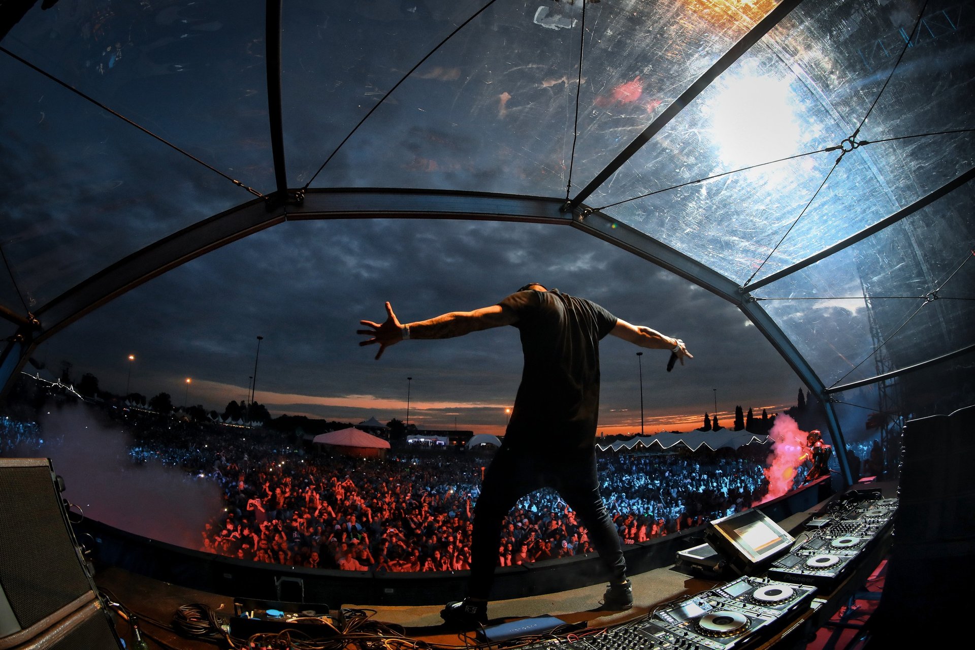 black blue and yellow textile