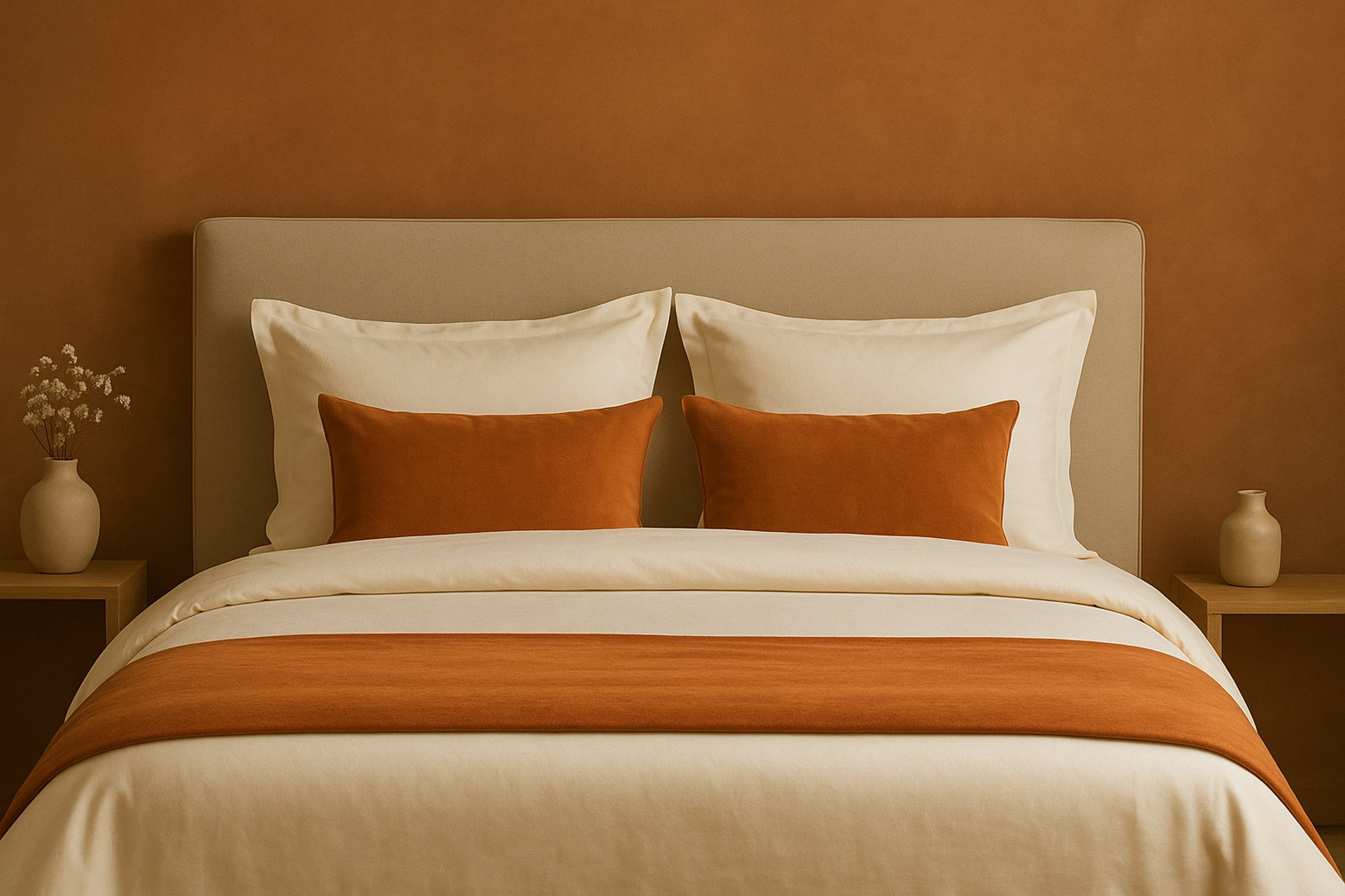 woman holding dried flower