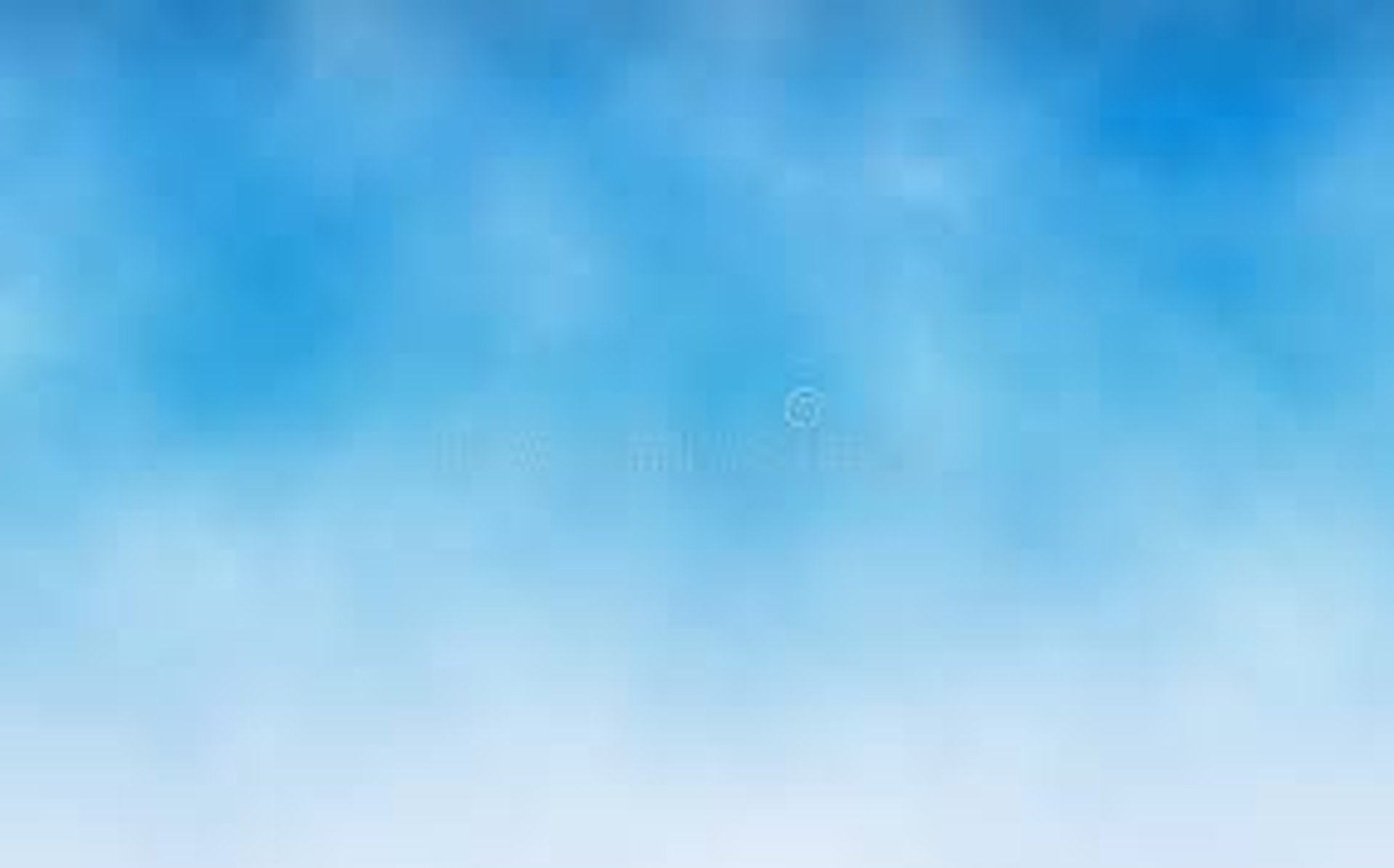 white clouds and blue skies