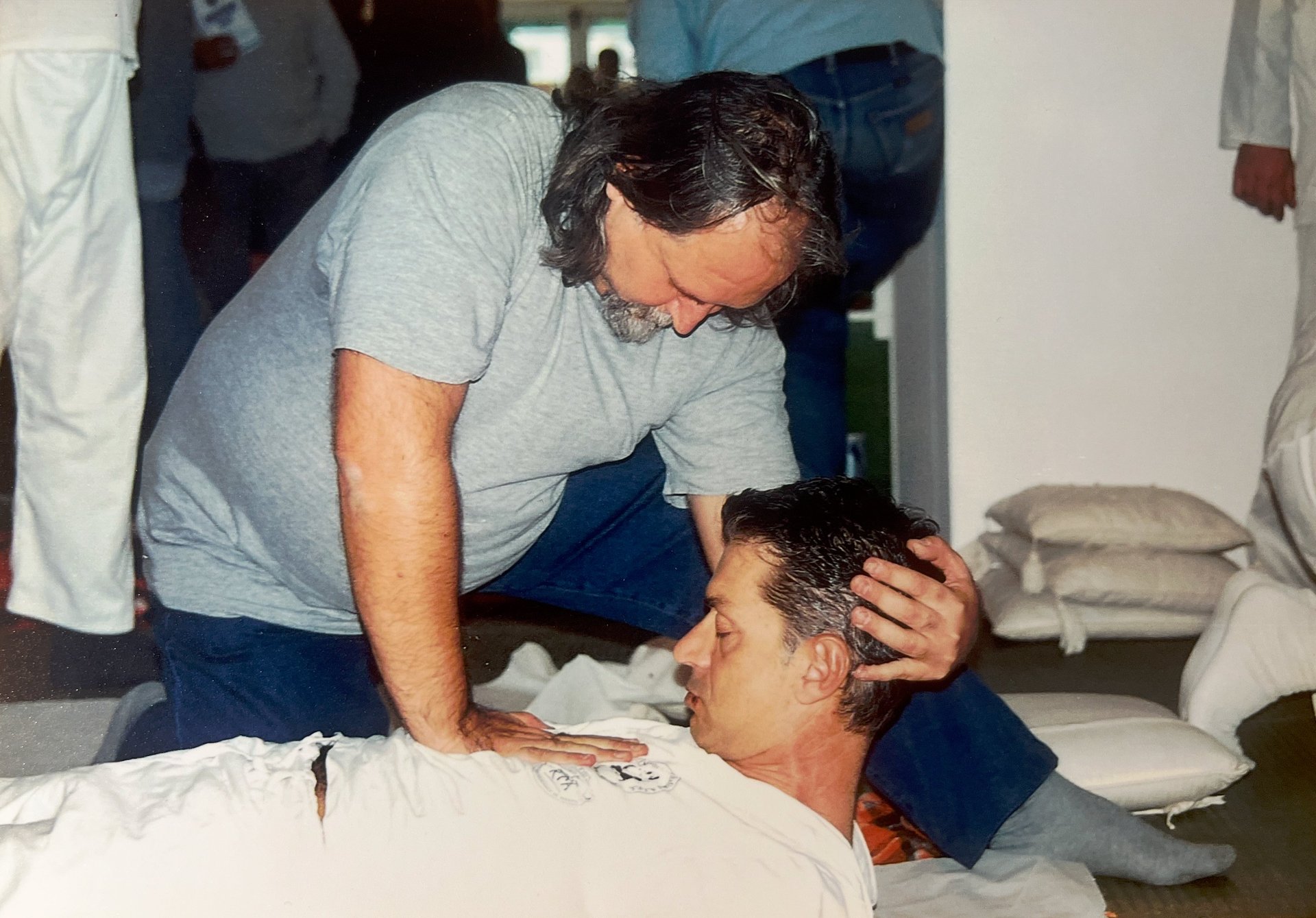 woman wearing yellow long-sleeved dress under white clouds and blue sky during daytime