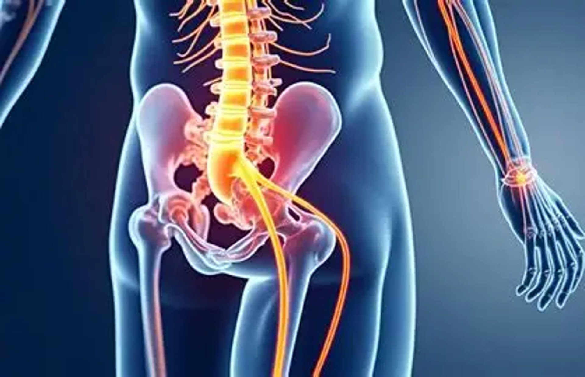 an abstract photo of a curved building with a blue sky in the background