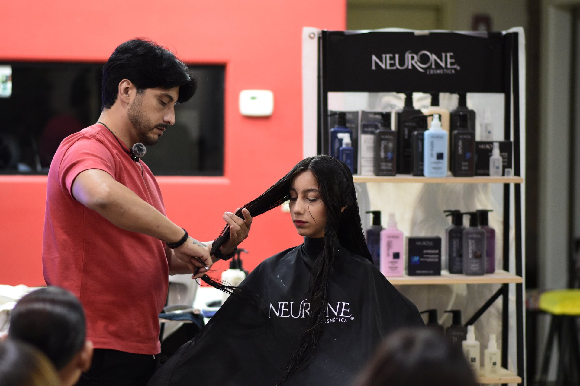 woman holding dried flower