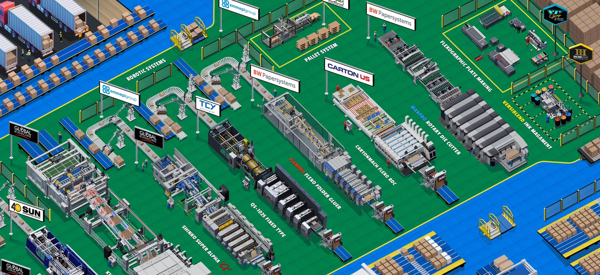 an abstract photo of a curved building with a blue sky in the background