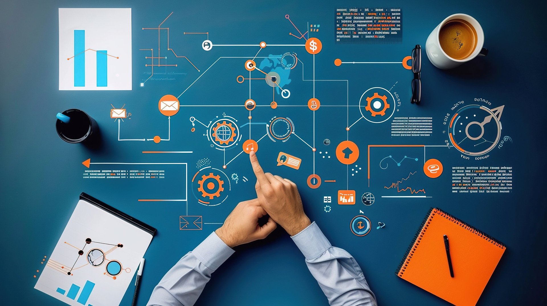 mountain range under blue sky