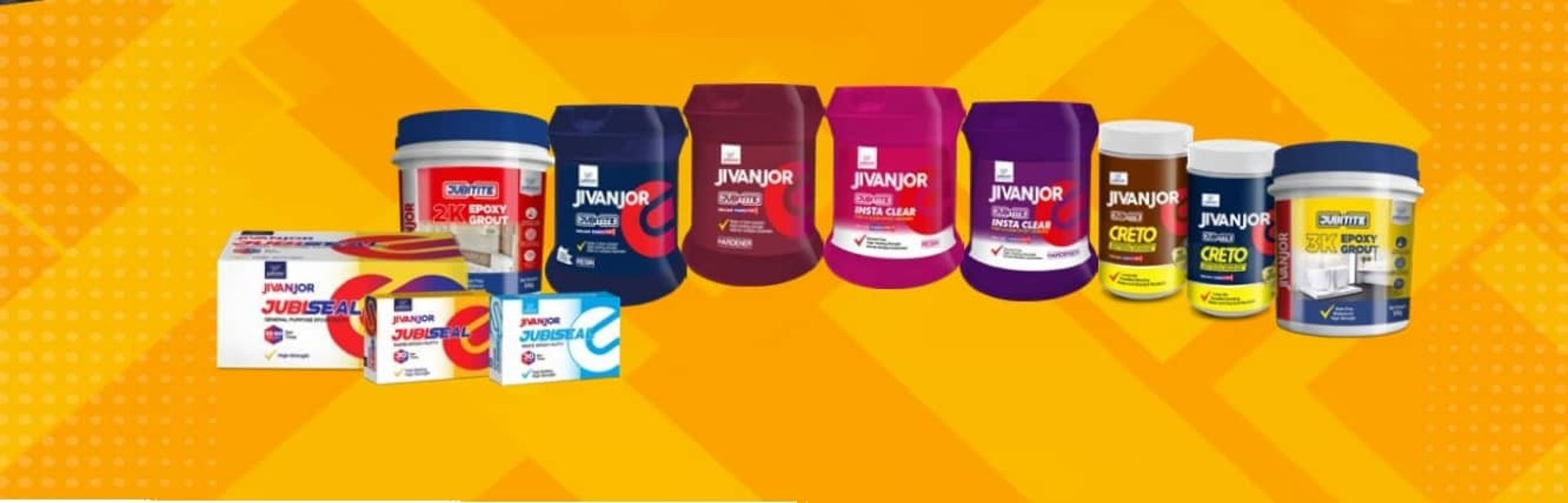 Jivsanjor epoxy adhesives for fixing of tiles, glass, wood, stone snd metals