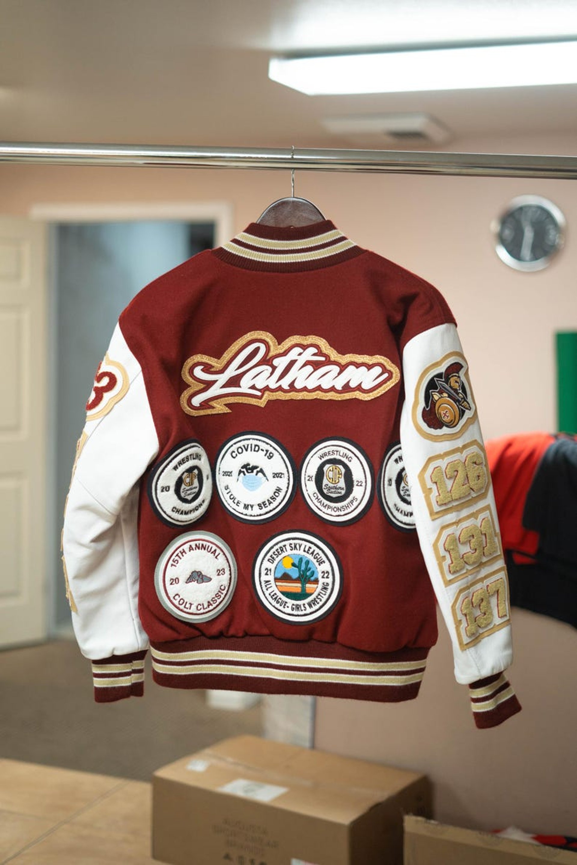 black blue and yellow textile